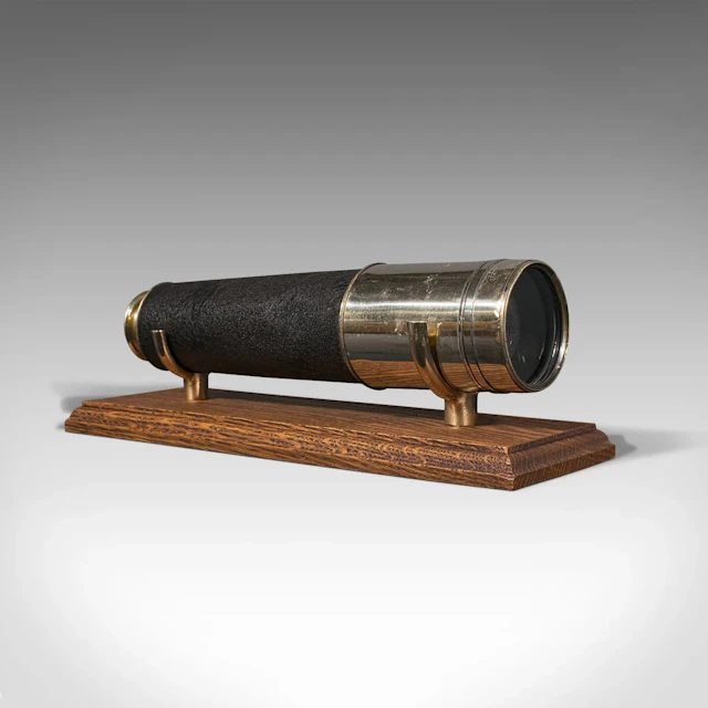 Antique Ross Telescope, English, 3 Draw, Terrestrial Refractor, Early