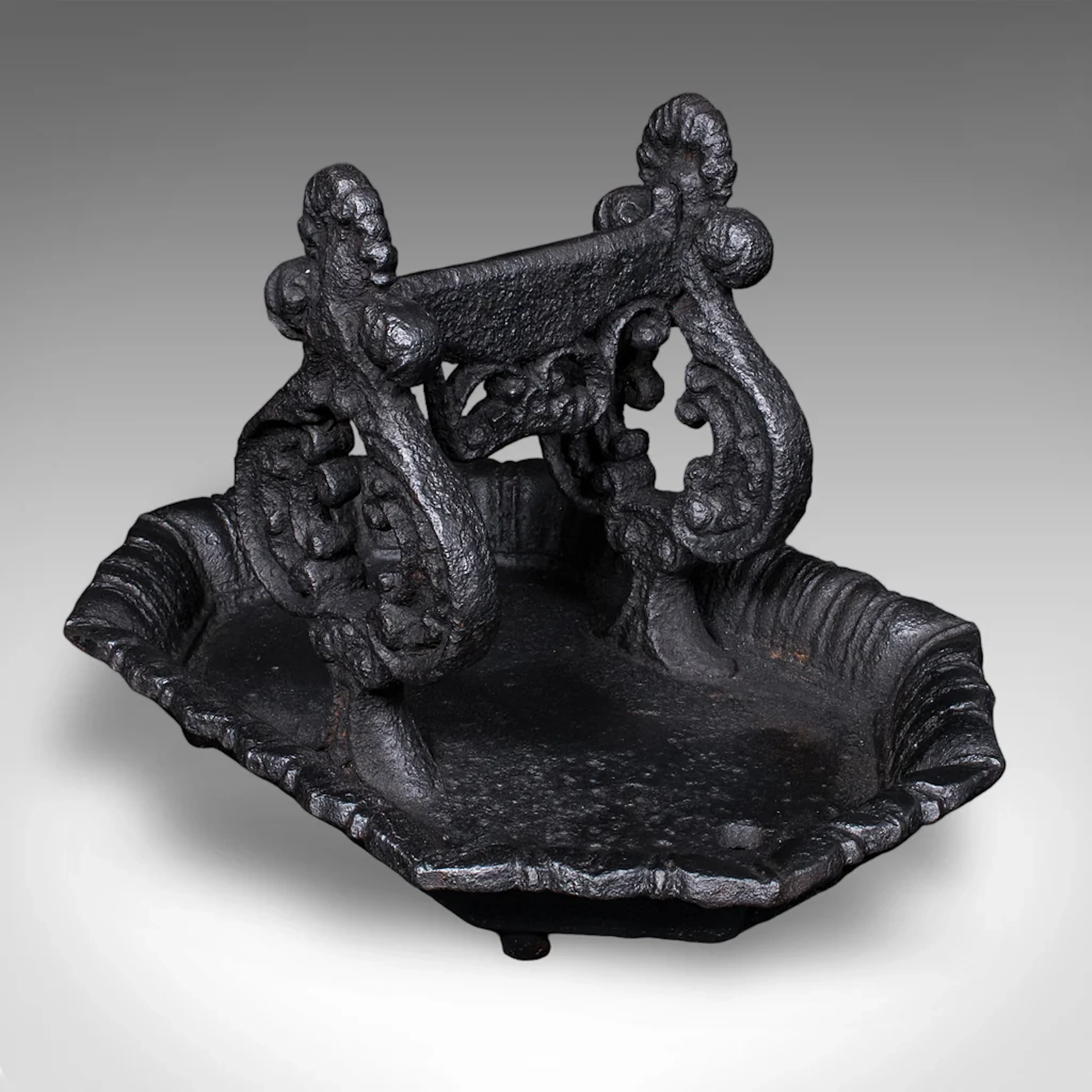 Antique Townhouse Boot Scraper, English, Shoe Pull, Cleaner, Georgian, C.1800