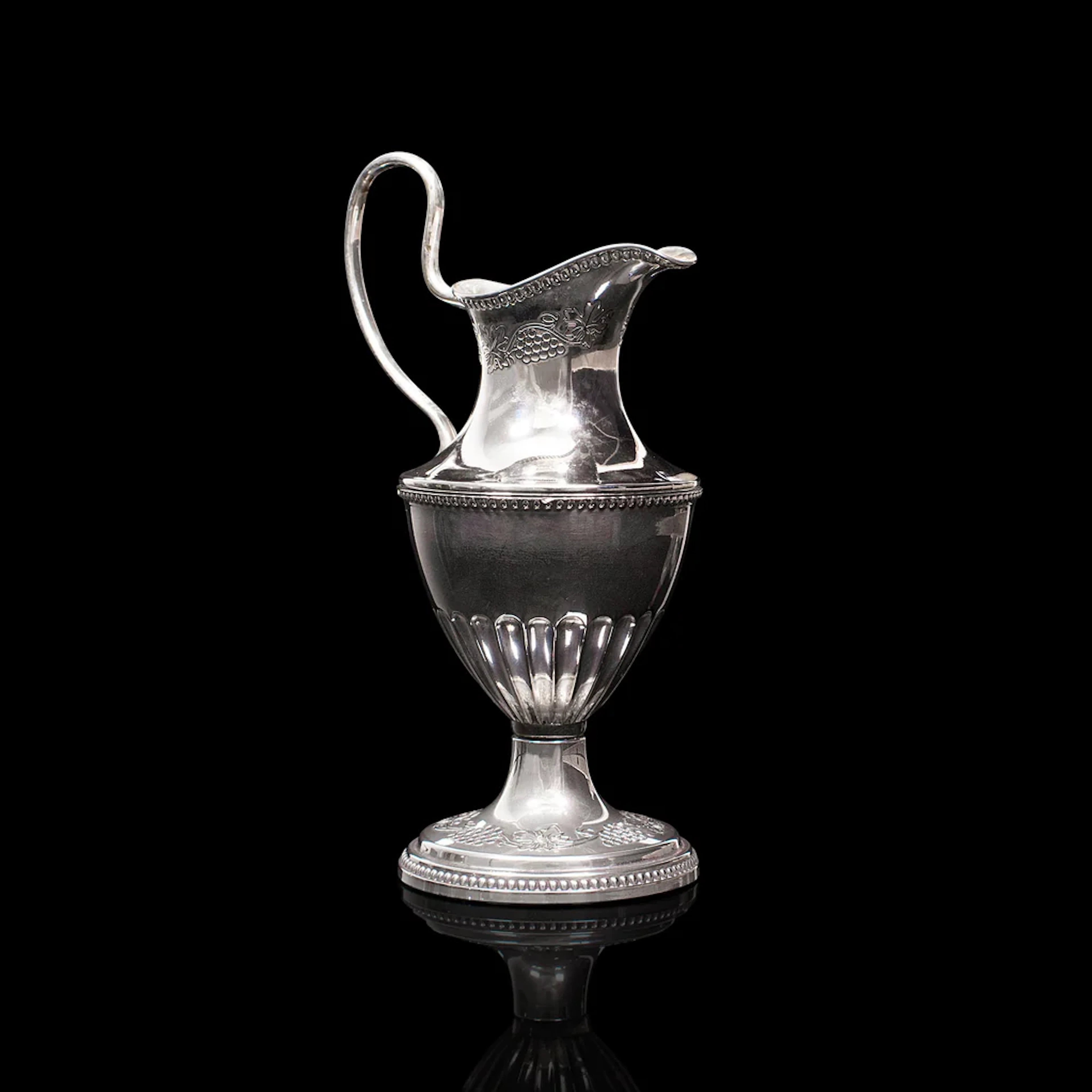 Antique Pouring Jug, English, Silver Plate, Decorative, Posy Vase, Edwardian