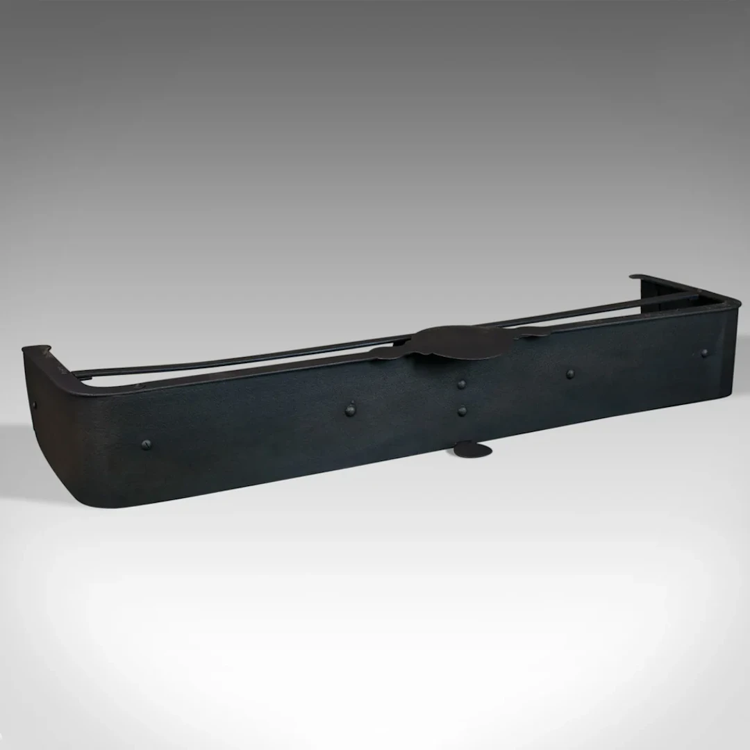 Antique, Victorian, Fire Surround, English, Iron, Late 19th Century, Circa 1900