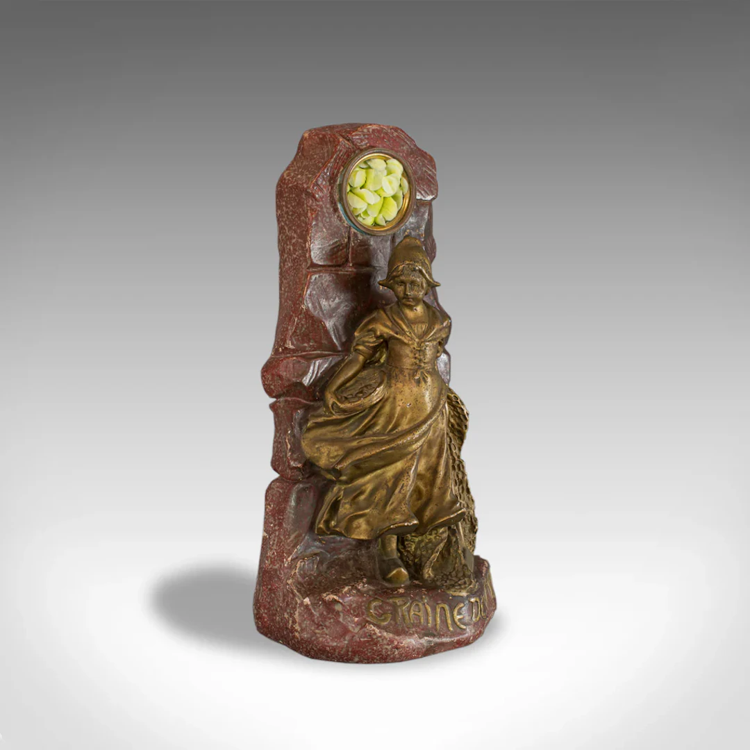 Antique Statue, French, Plaster, Art Nouveau, Late 19th Century, Circa 1900