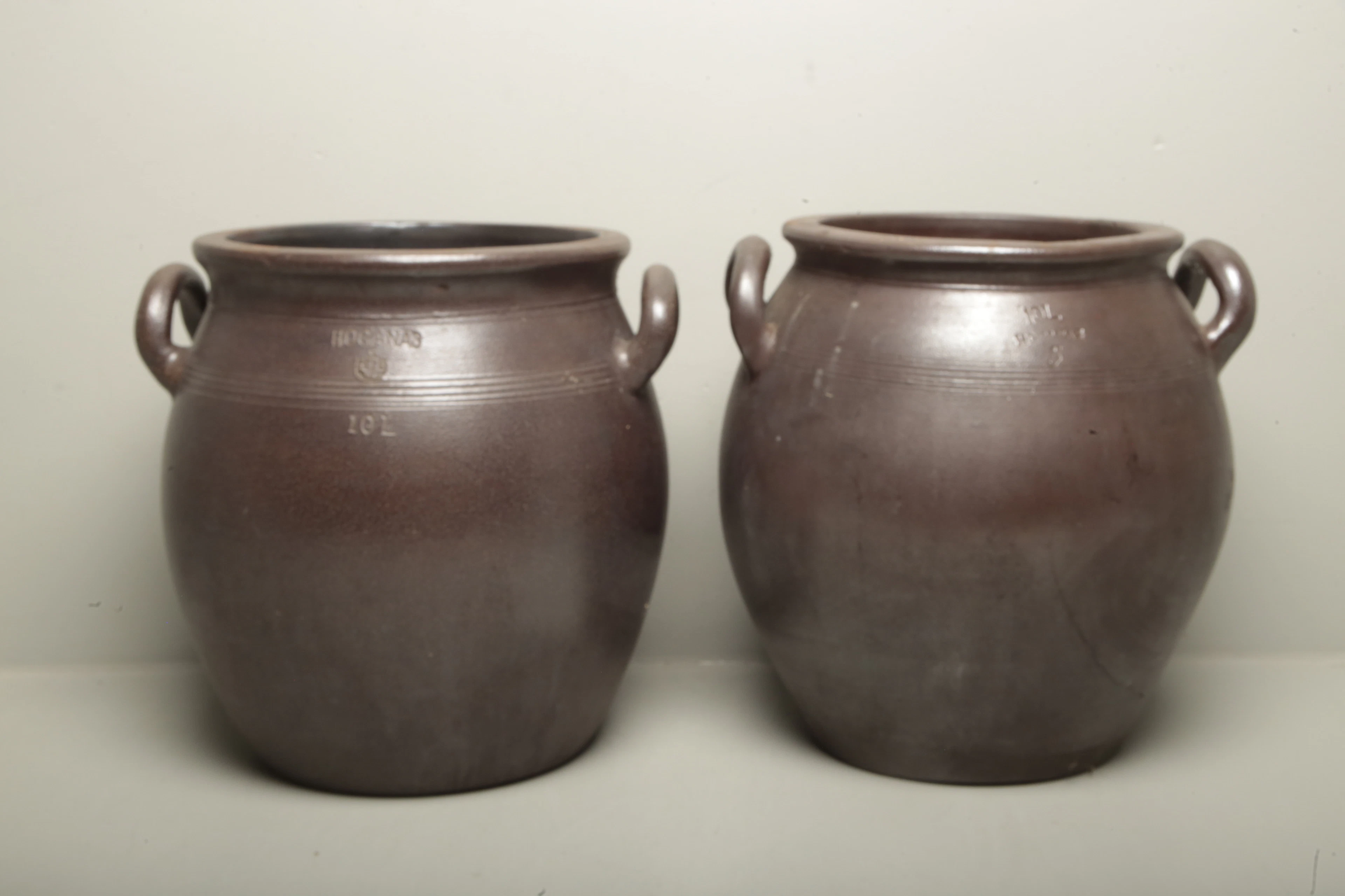 Höganäskrukor 10L, 2 stycken