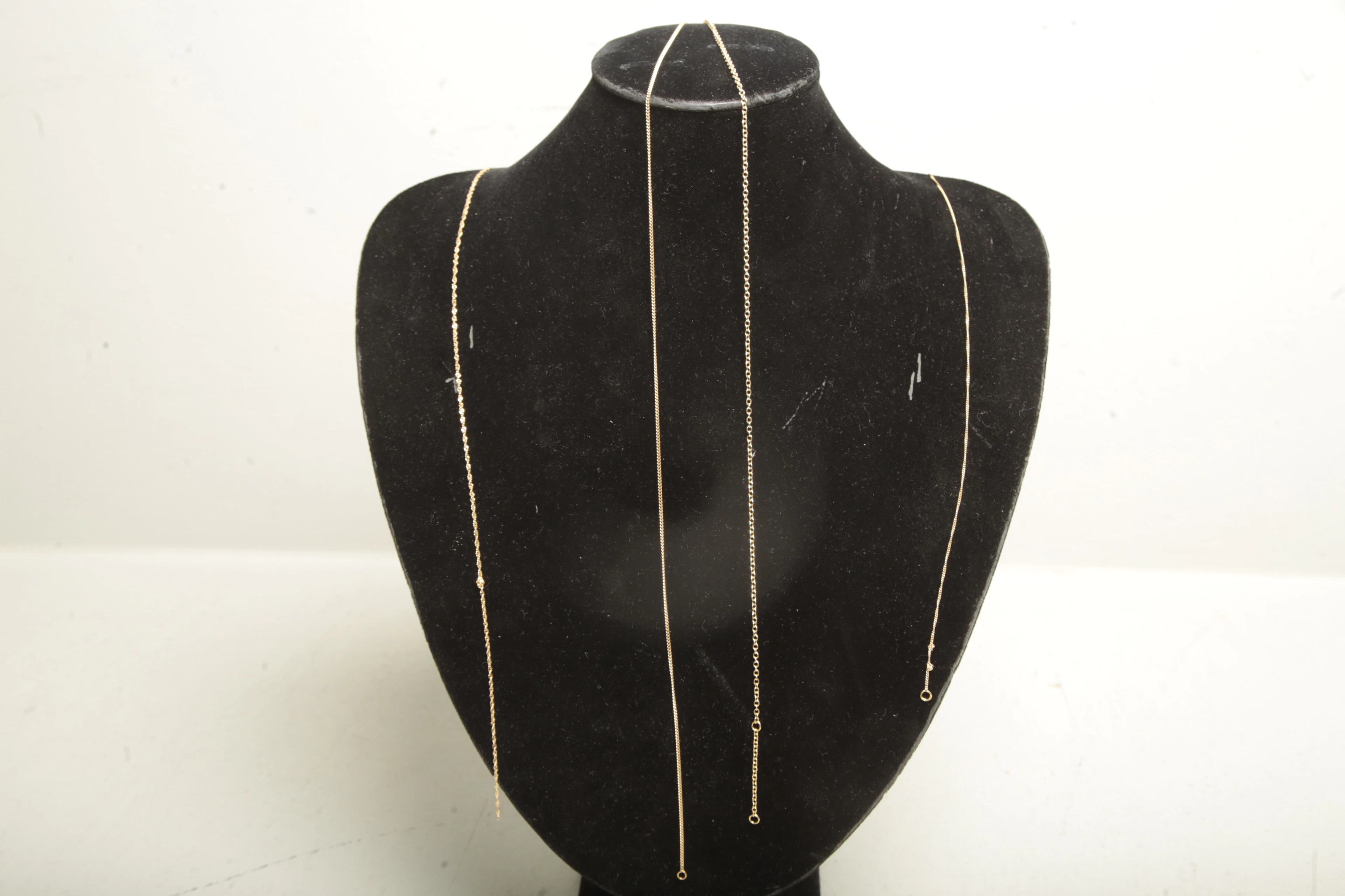 Guldhalsband 18K, 4st