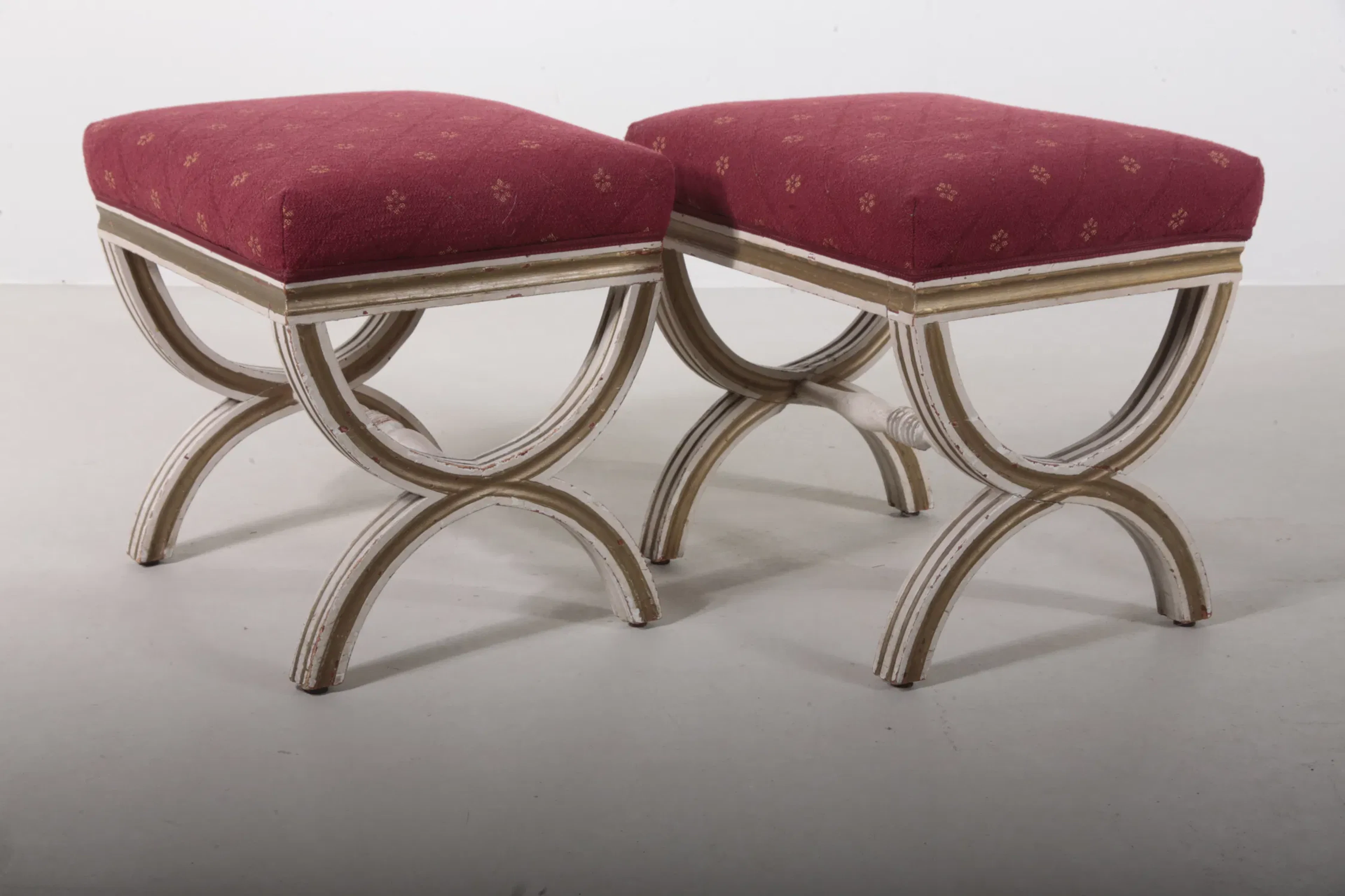 Taburetter, 1-par, Gustaviansk-stil, 1800/1900-tal