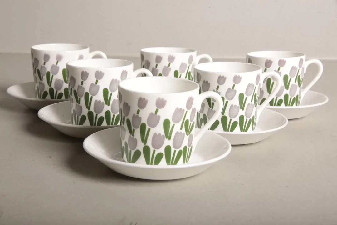 Gustavsberg servisdelar "Juliana", Design: Margareta Hennix, 6-Delar