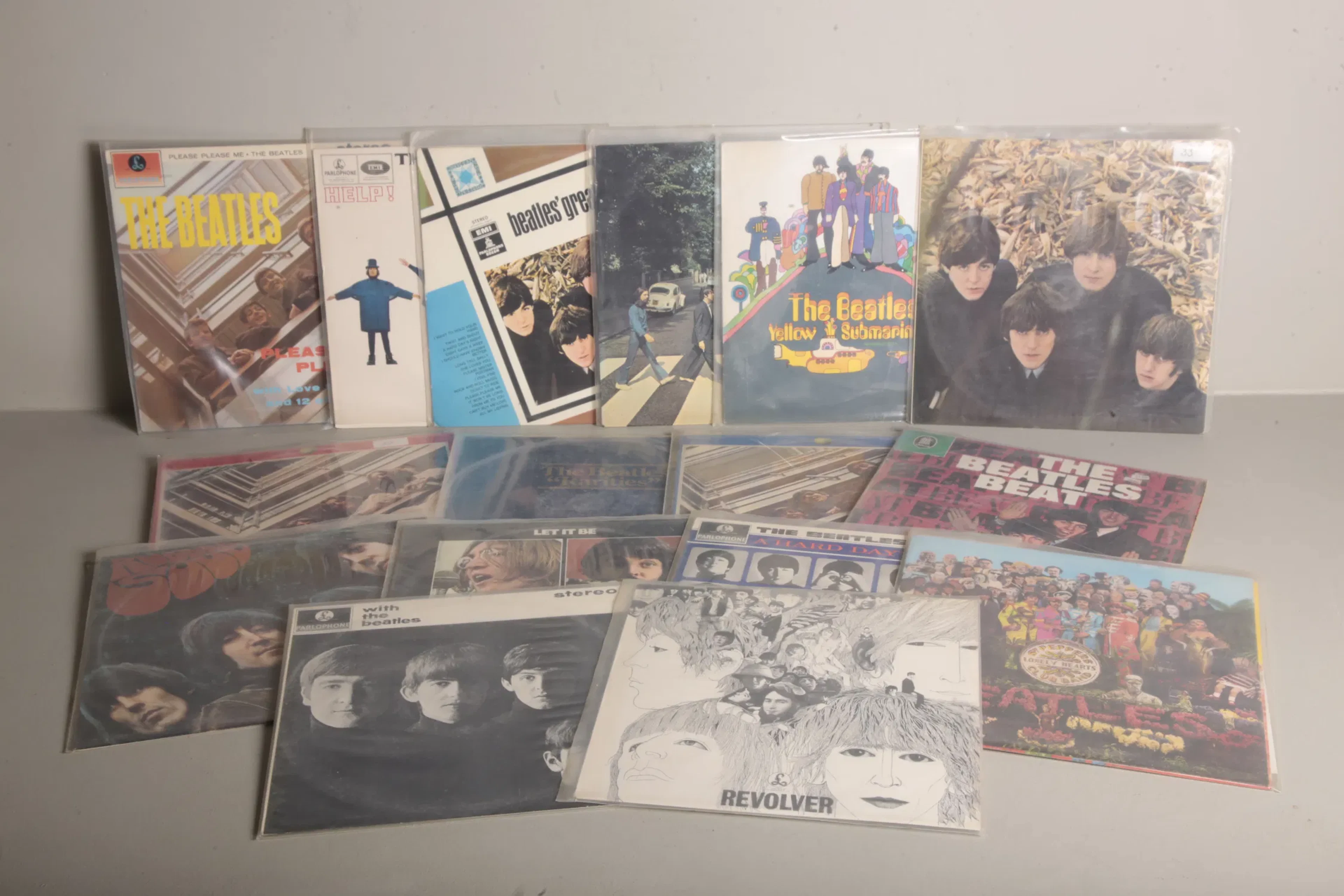 Beatles- Vinylskivor-LP, 16st