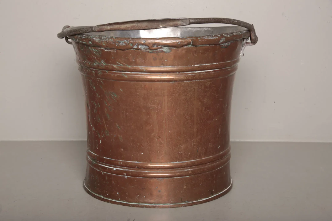 Kopparhink, 1800/1900-tal, Förtennad