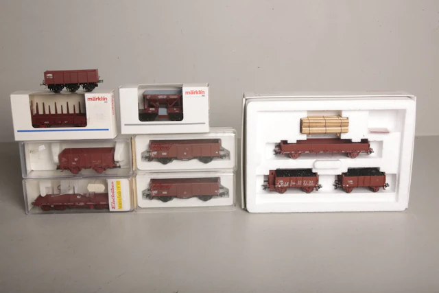 Märklin- Vagnar, 10st