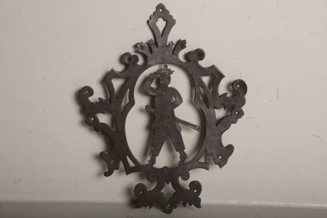 Smidesarbete, 1700/1800-tal, Vägg/Dörrutsmyckning