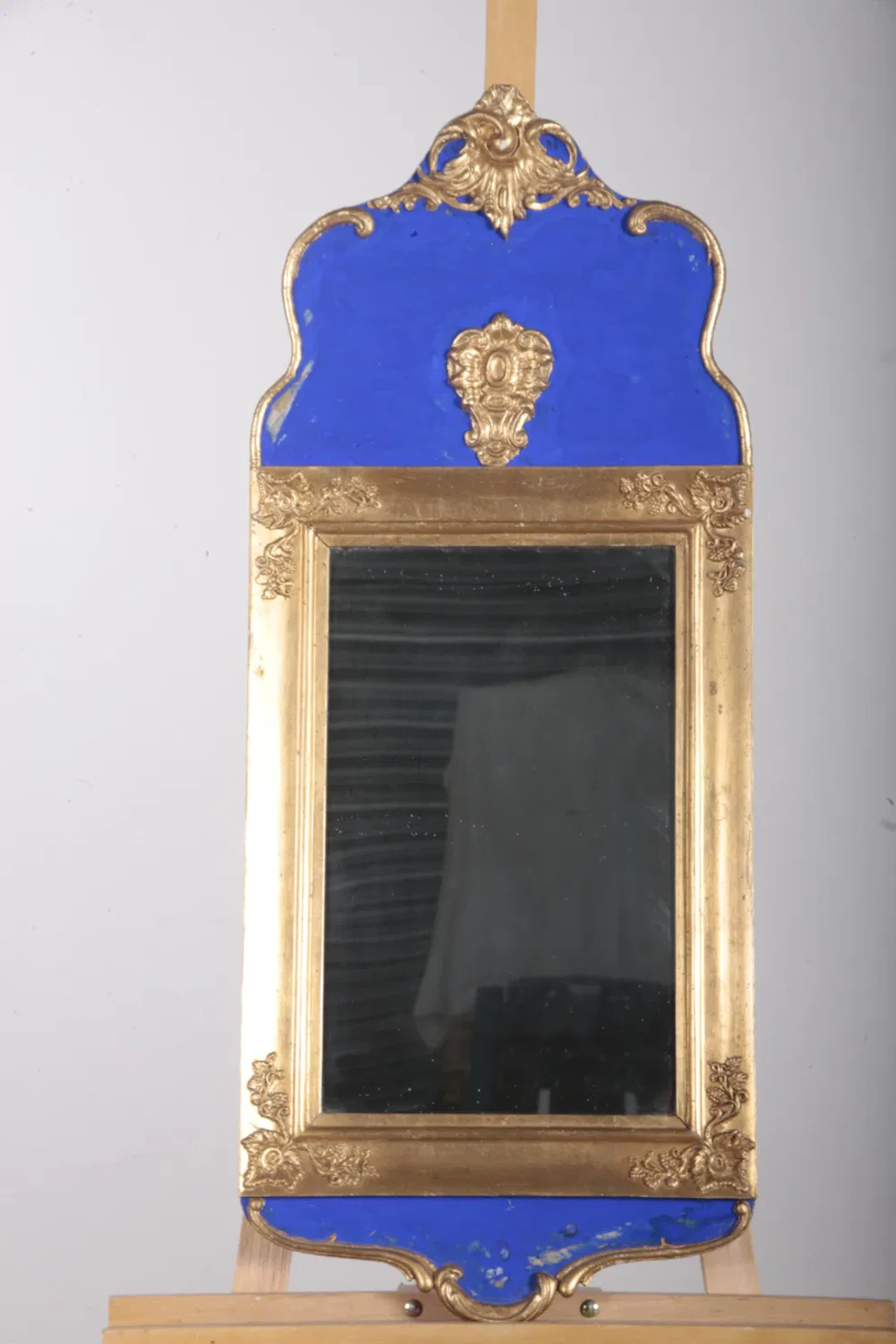 Spegel, Nyrokoko, 1800-tal, Signerad: W.Lind