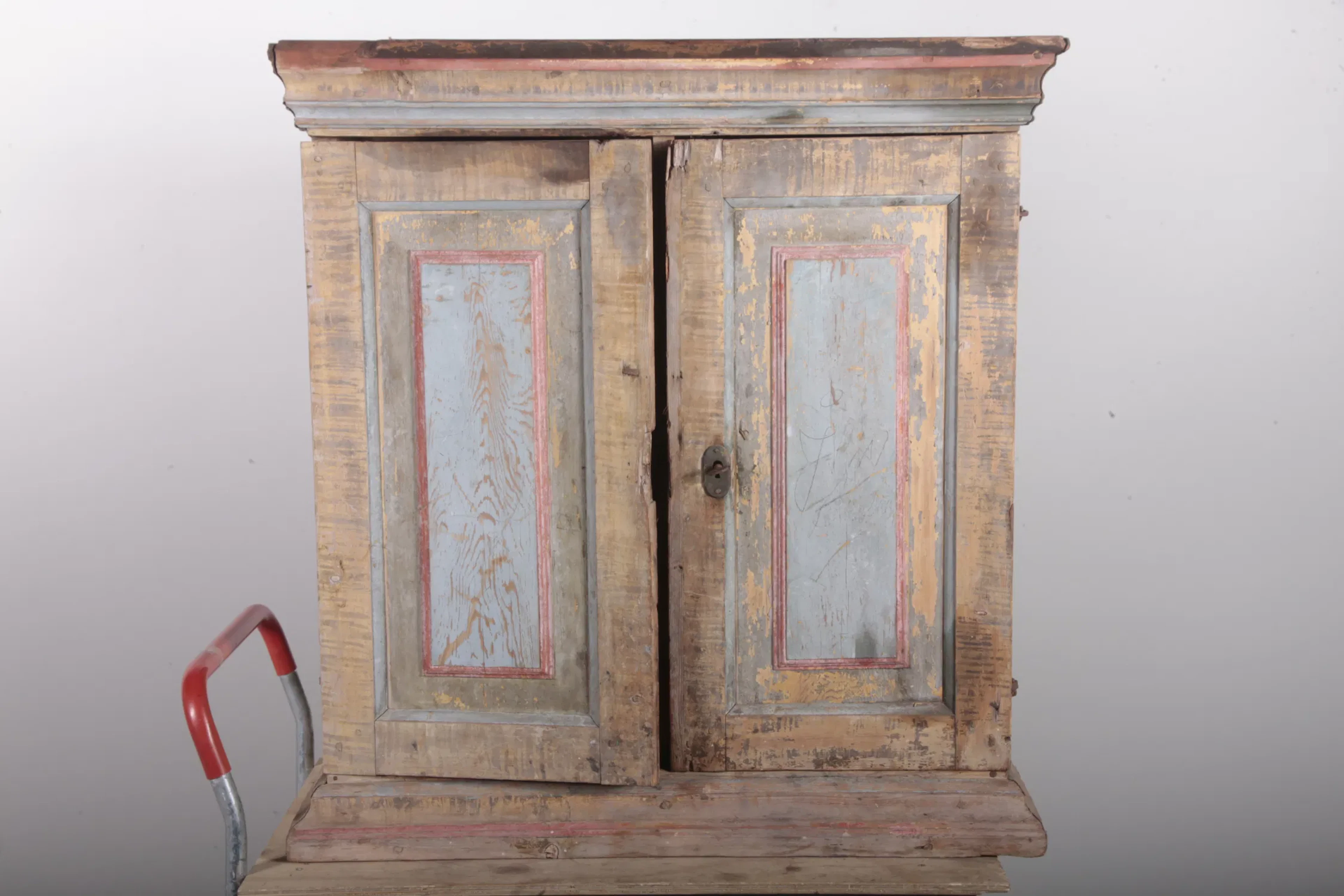 Sängskåp, "Enånger- Hälsingland" 1800-tal, Allmoge