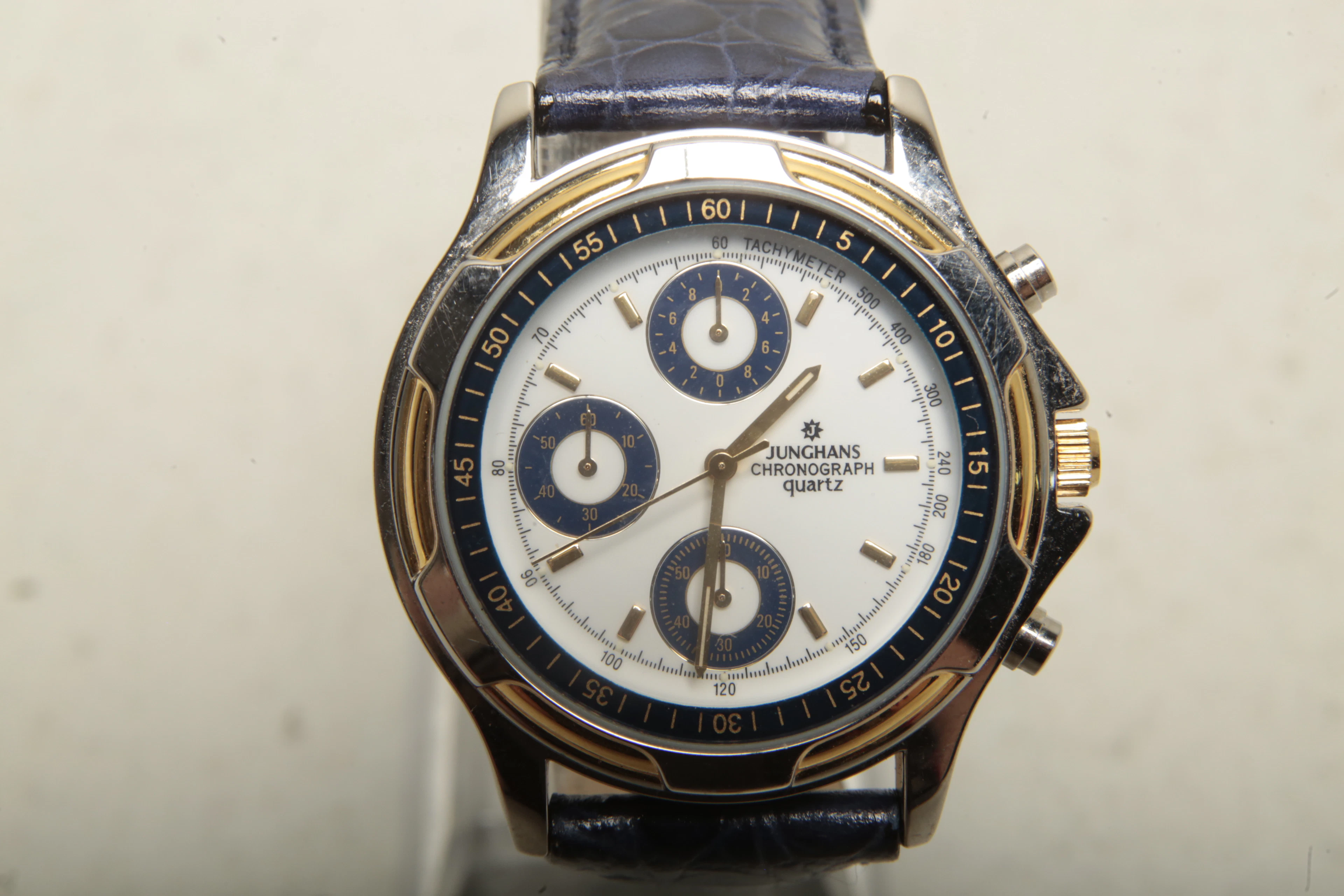 Armbandsur, klocka "Junghans Chronograph Quartz"