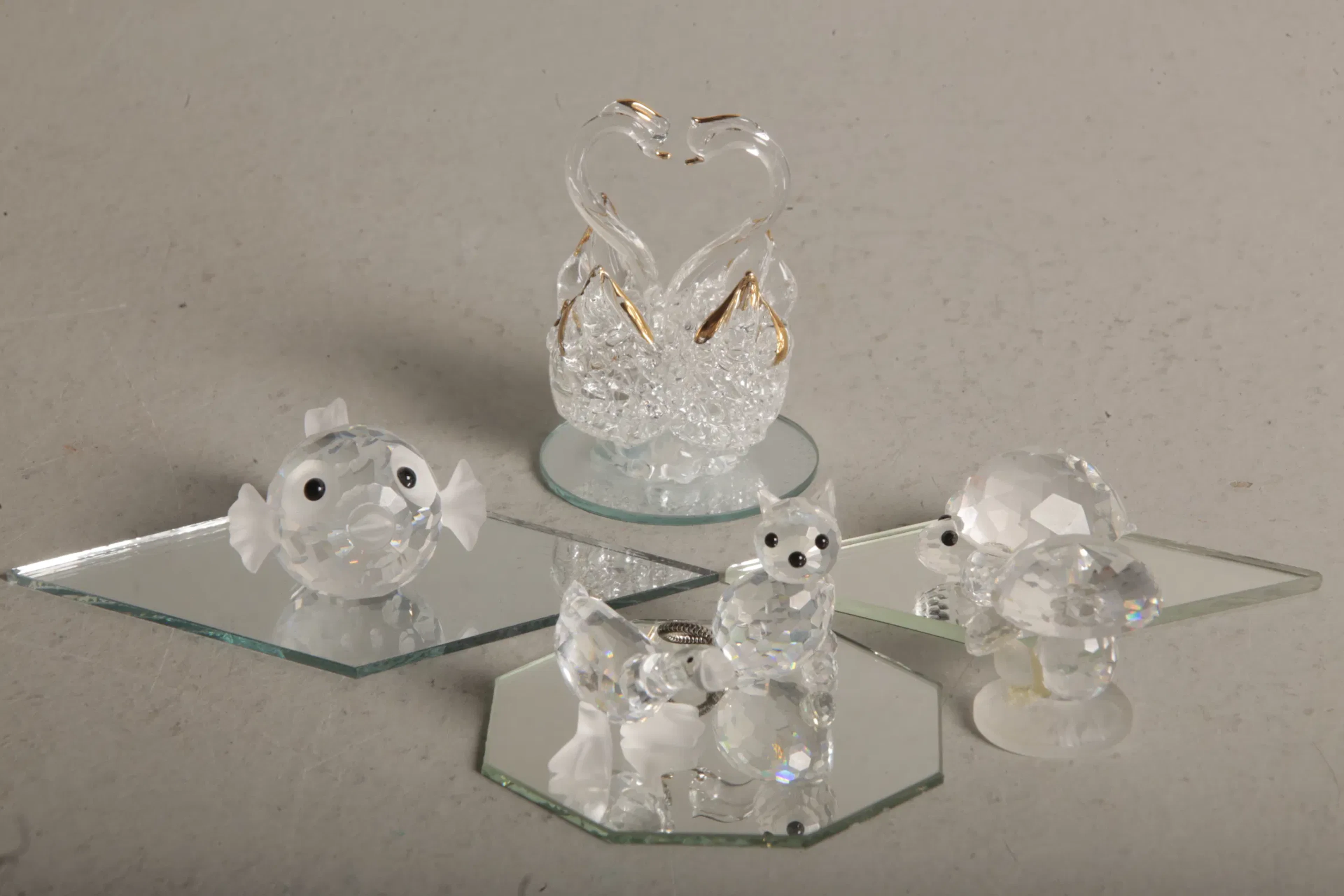 Swarovski- Figuriner, 6st