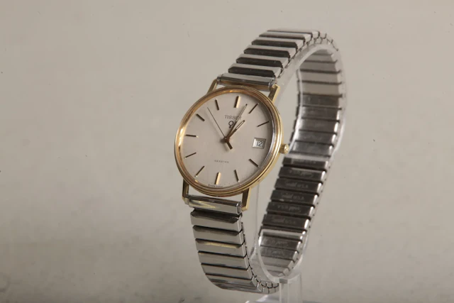 Armbandsklocka- "Tissot, Seastar" 18K Guld
