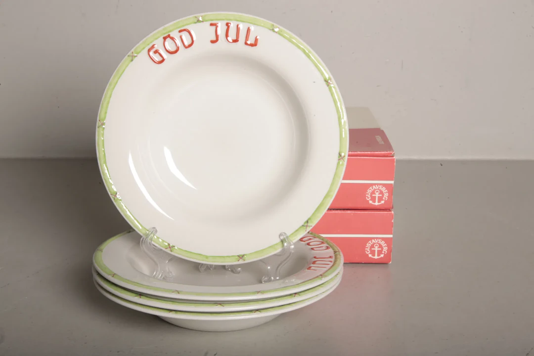 Rörstrand "God Jul", 4-Delar