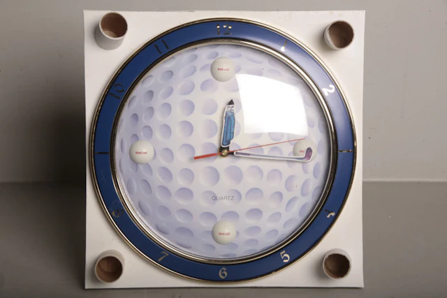 Väggur- "Golf", Quartz
