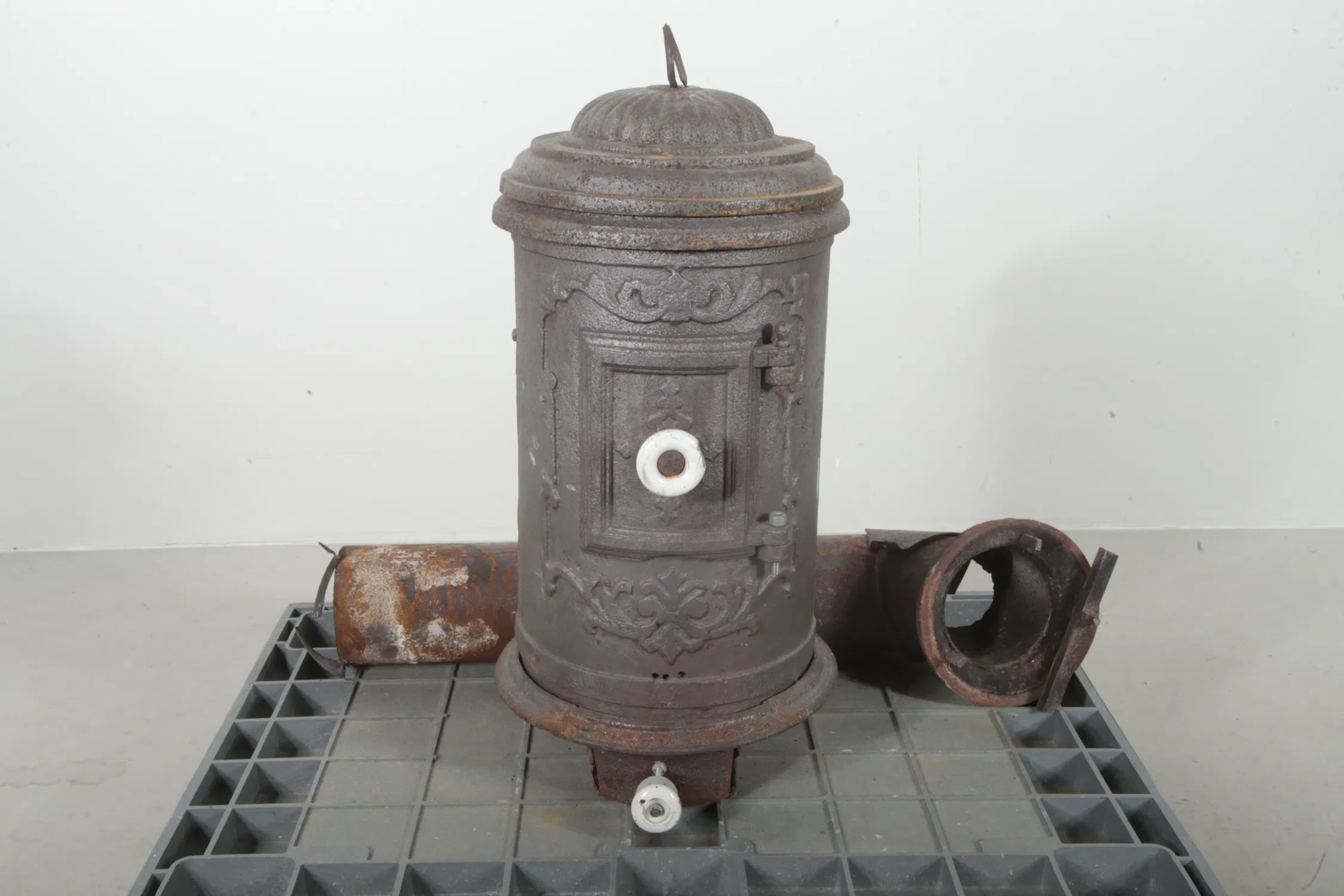 Kamin i gjutjärn