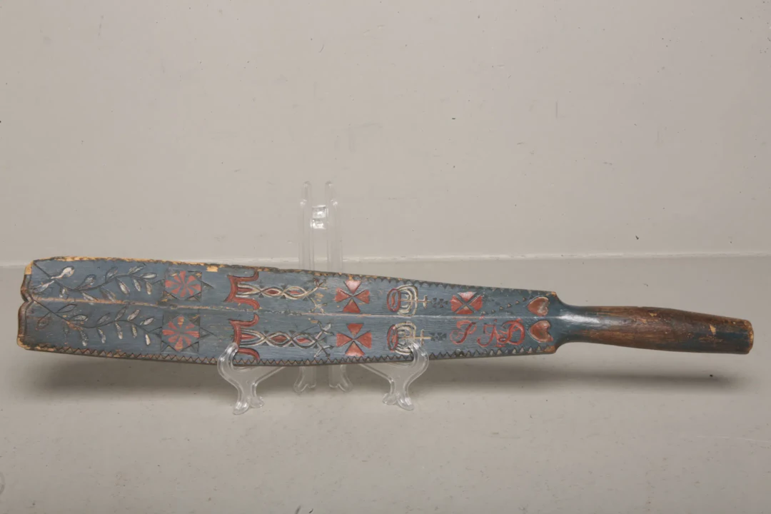 Klappträ- "Enånger-Hälsingland", 1800-tal, Allmoge