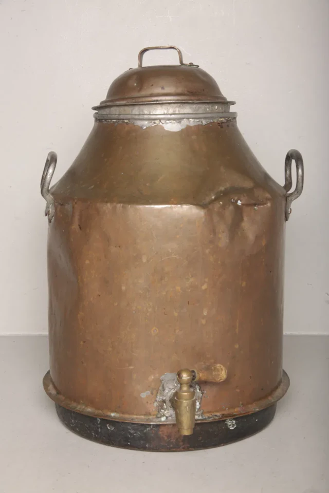 Kopparbehållare, 1800/1900-tal