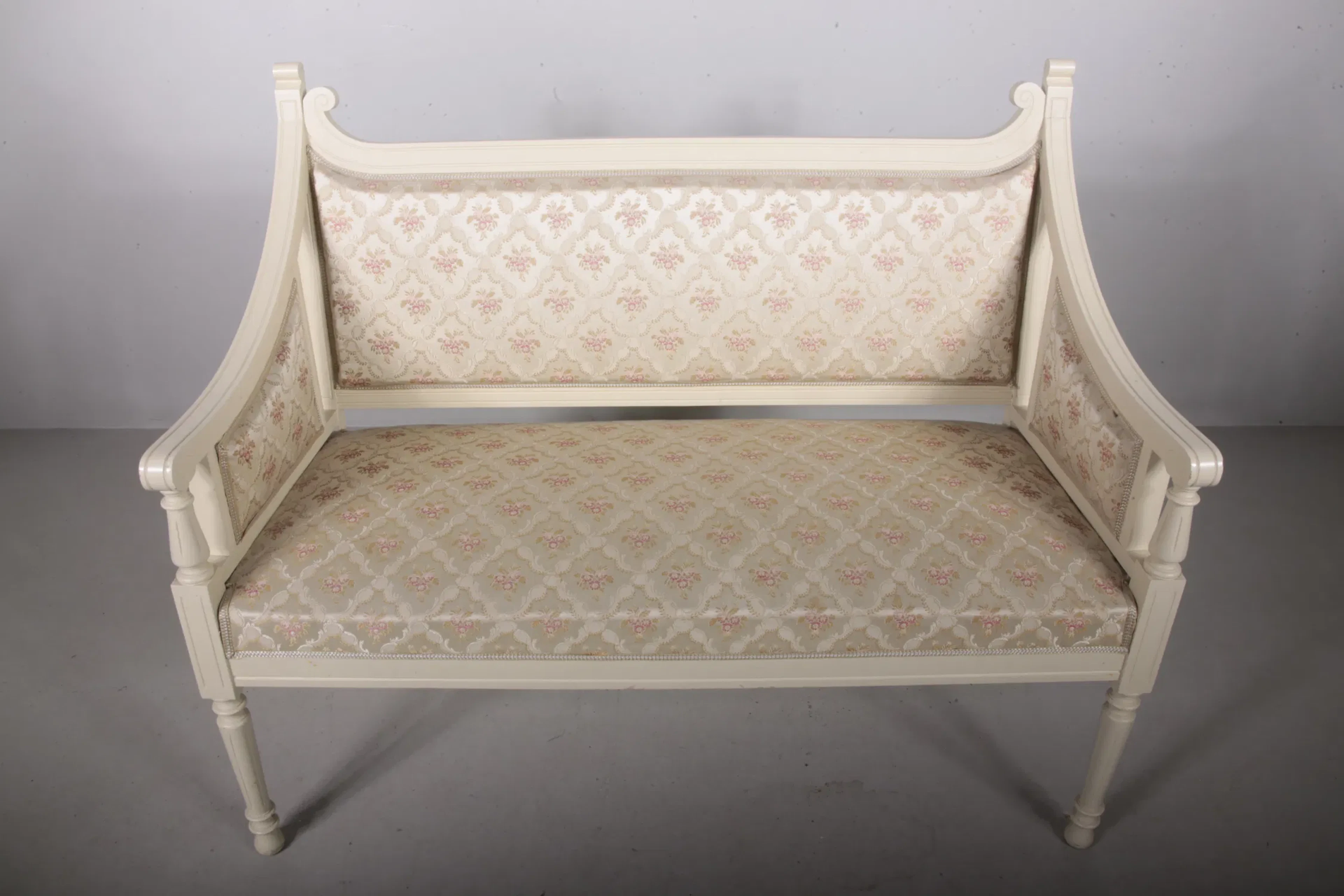 Möbelgrupp, Gustaviansk-stil, 1800/1900-tal, 3-Delar