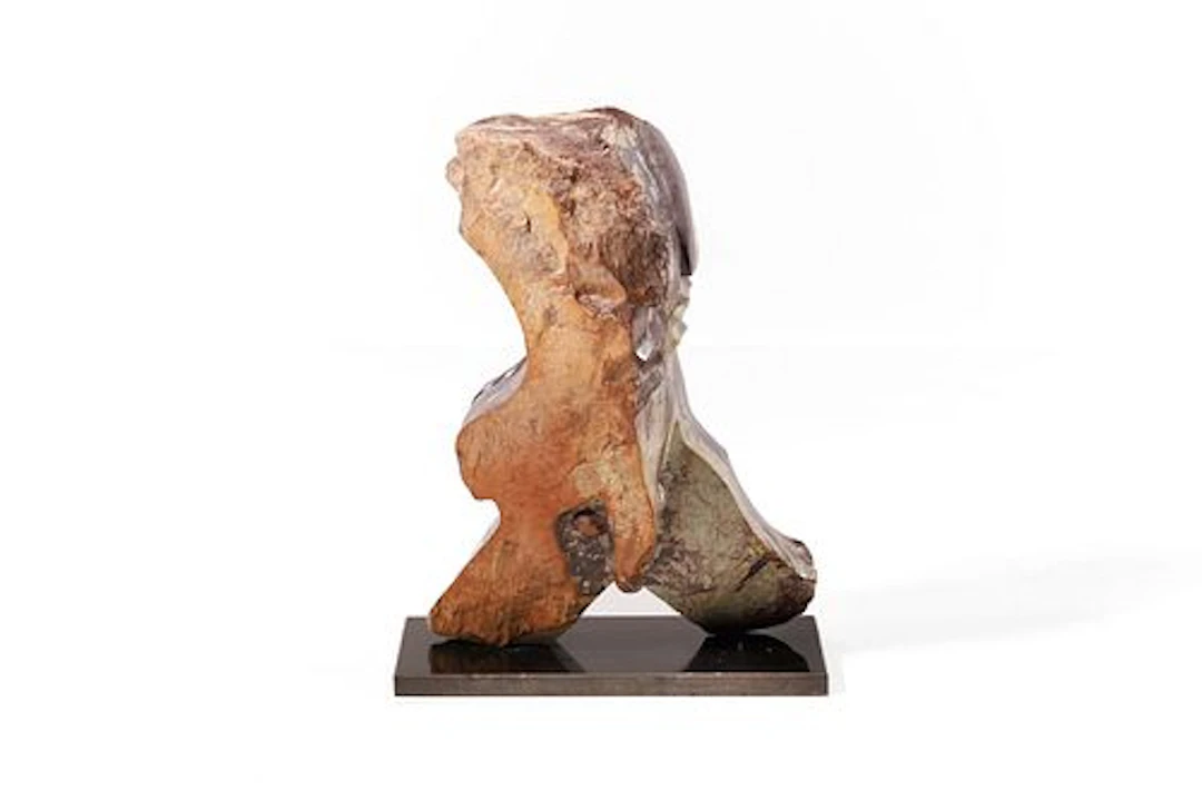 J-Muk, Carved Stone Torso Sculpture