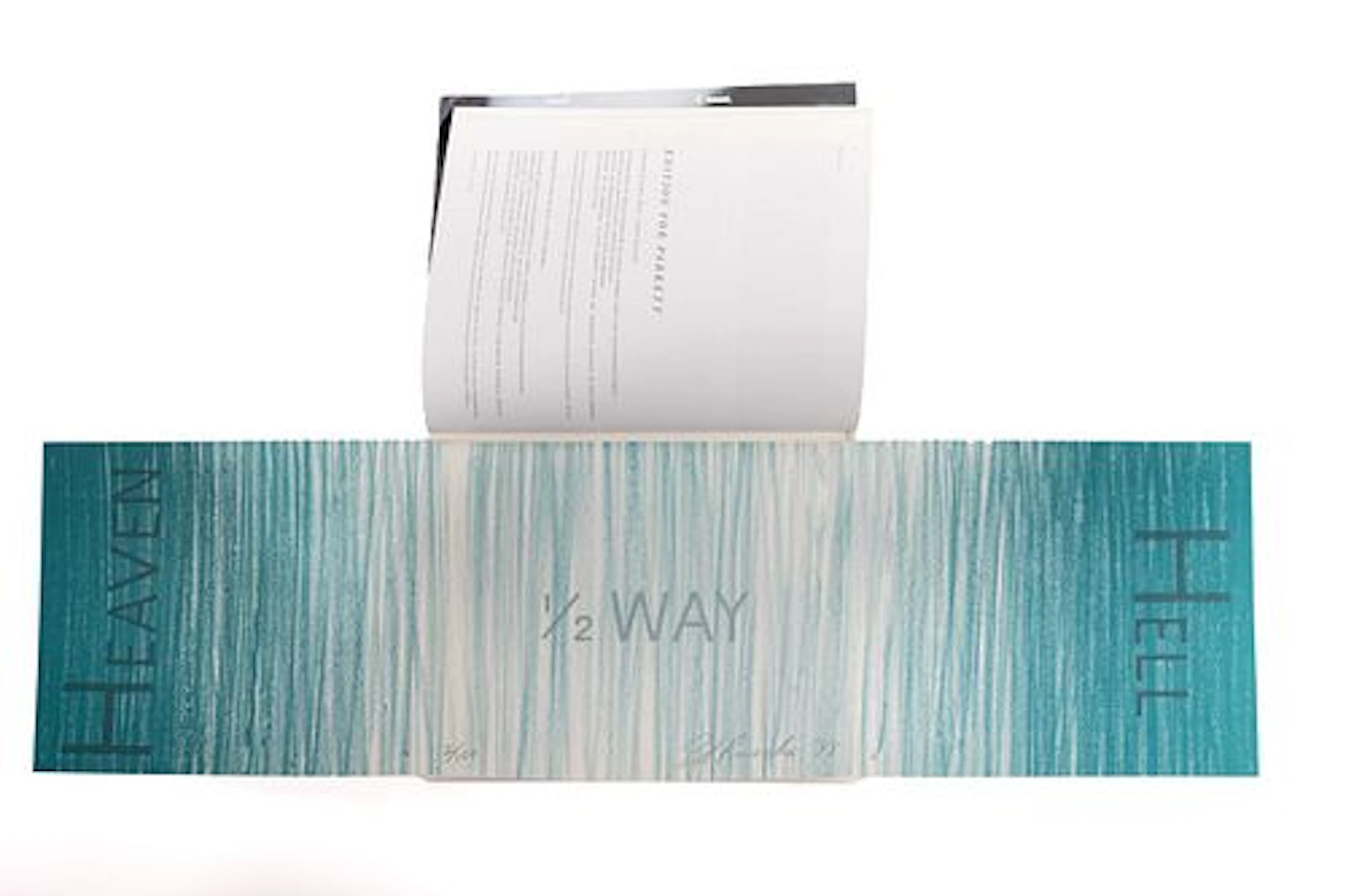 Ed Ruscha, 'Heaven 1/2 Way Hell' Insert