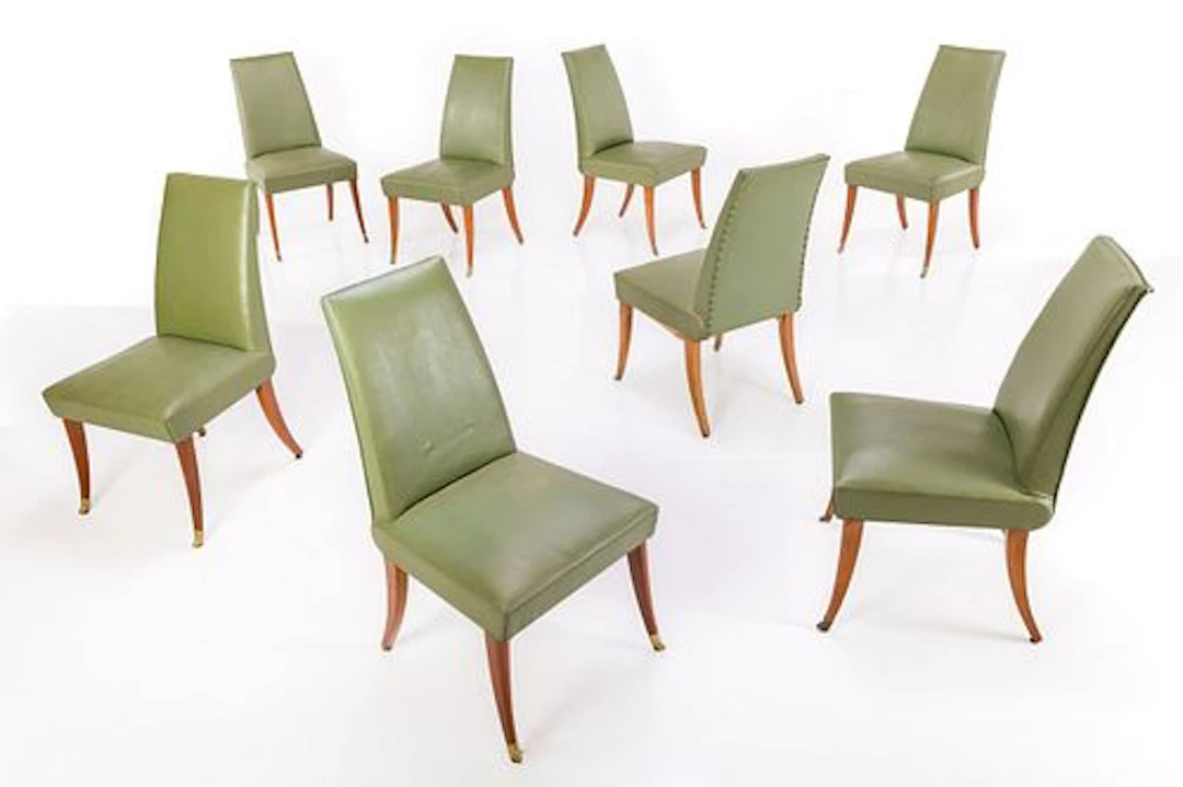 Arturo Pani, Dining Chairs (8) - $1,250