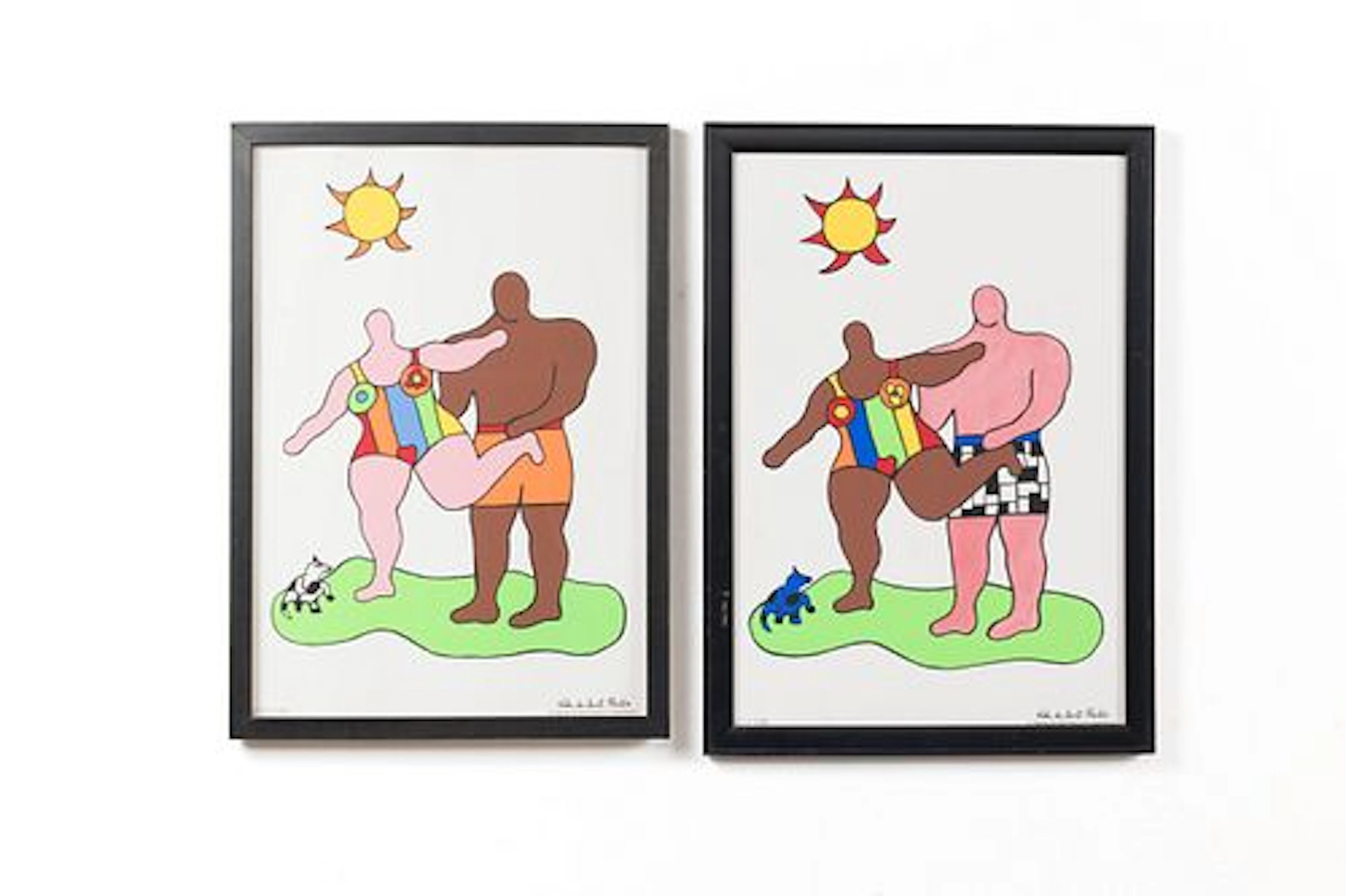 Niki de Saint Phalle, 'Le Soleil' Prints (2)