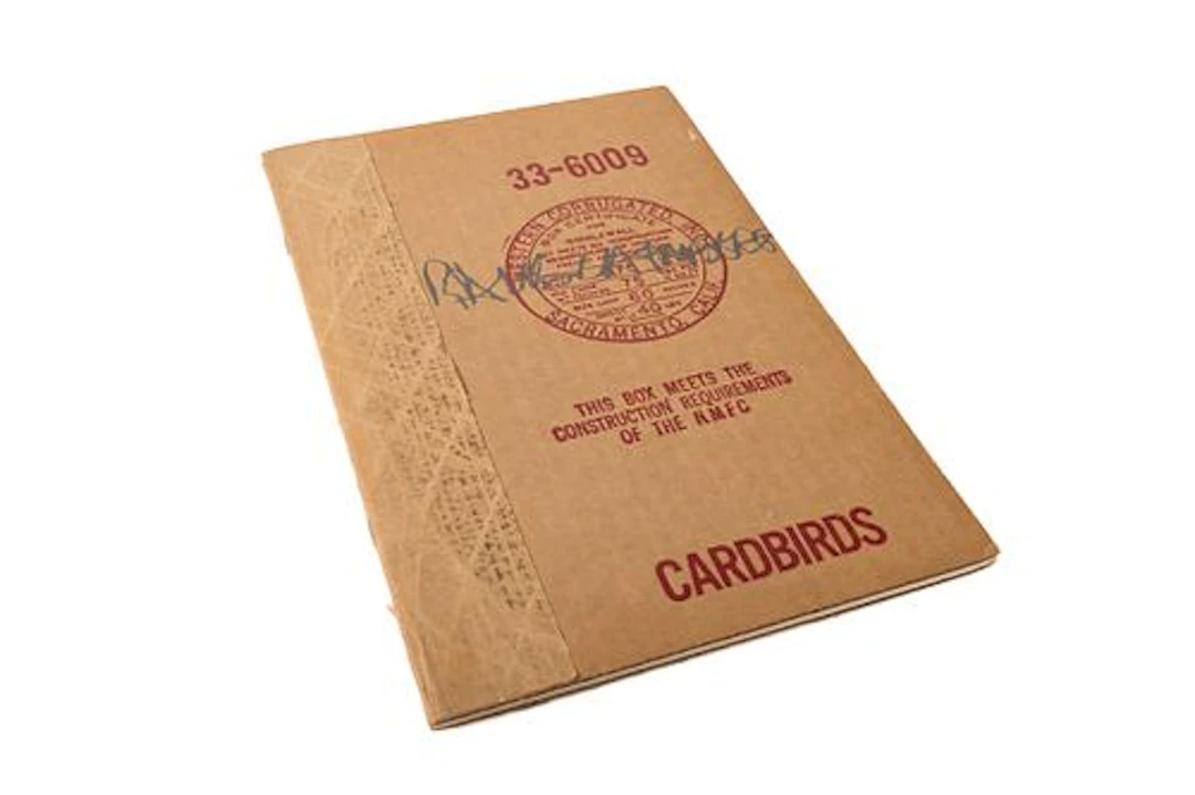 Robert Raushenberg, 'Cardbirds' Exhibition Catalog