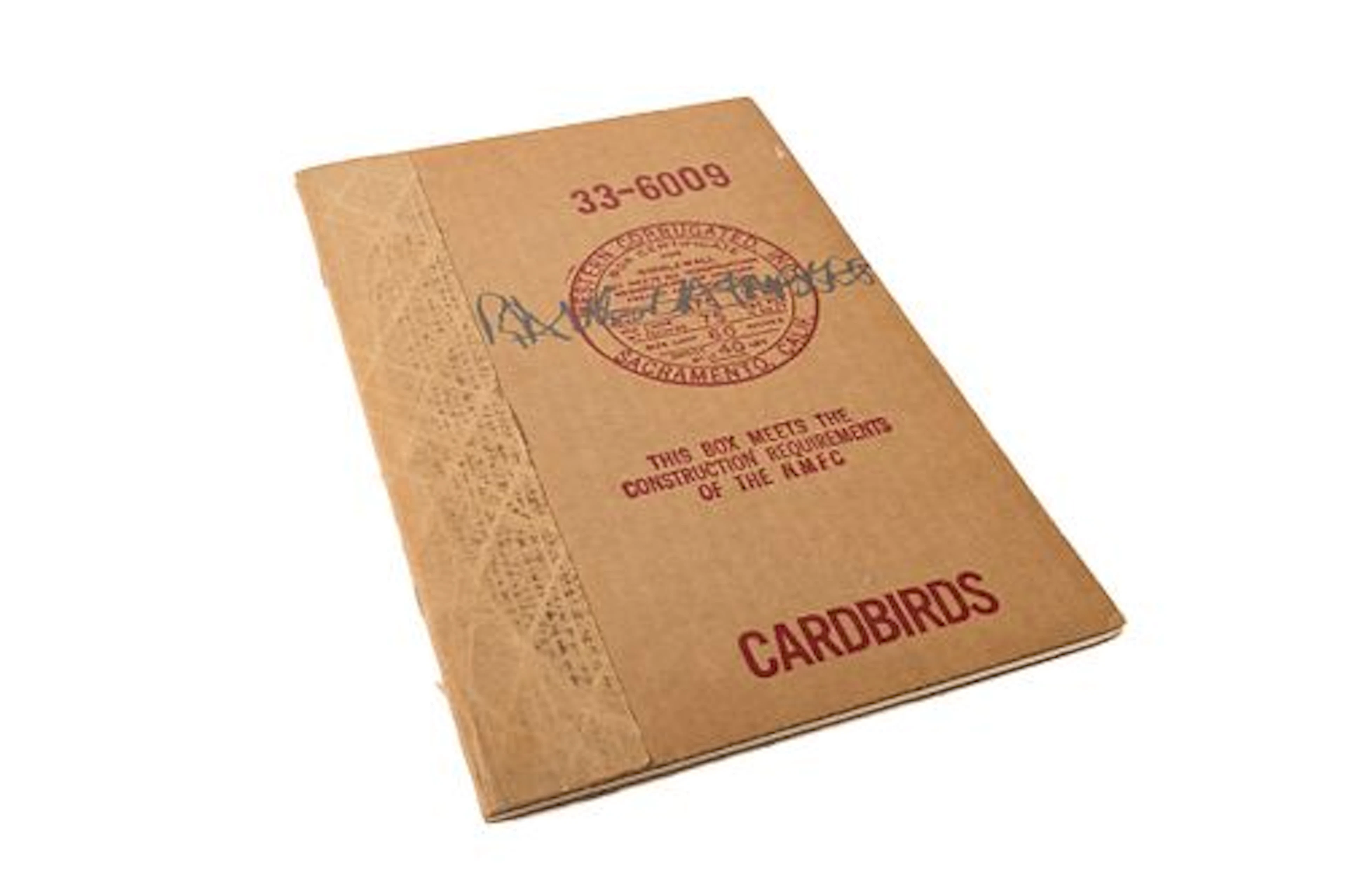 Robert Raushenberg, 'Cardbirds' Exhibition Catalog
