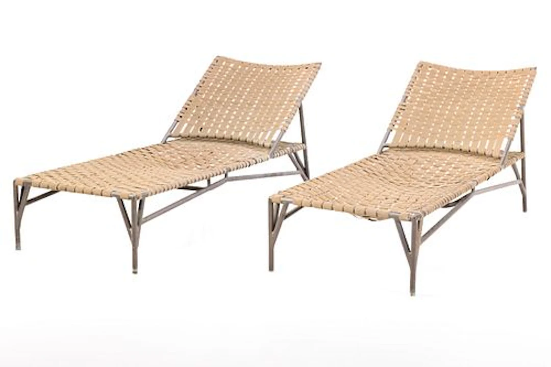 Richard Frinier, Chaise Lounges (2) - $1,875