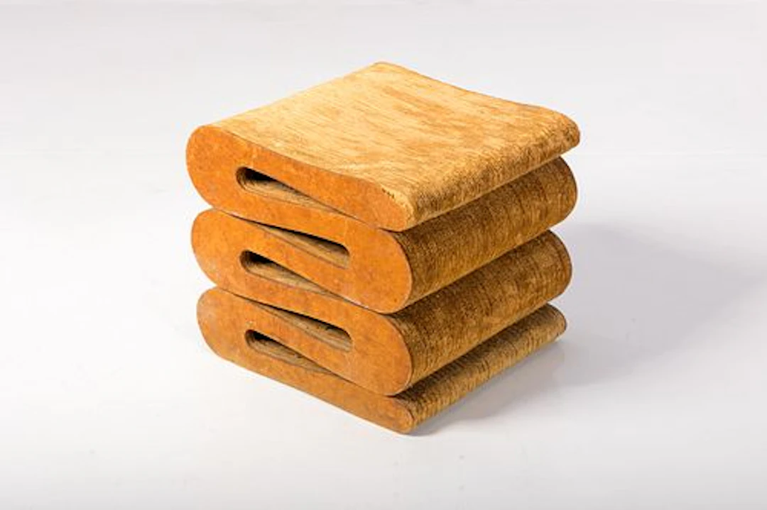 Frank Gehry, 'Wiggle' Stool