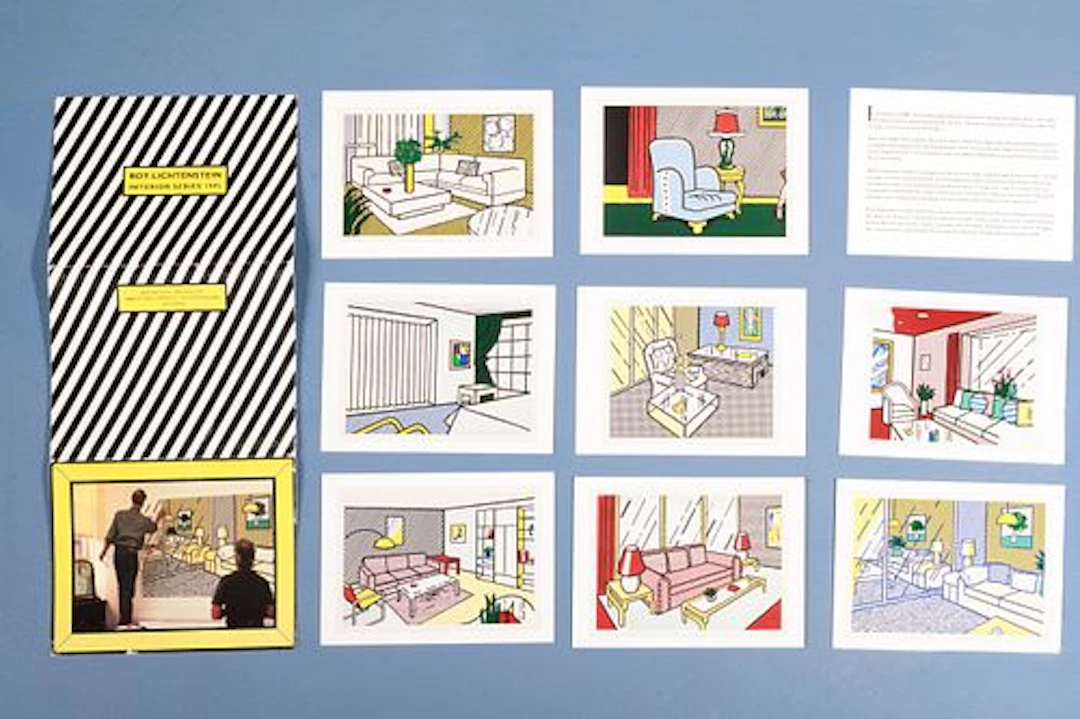 Roy Lichtenstein, 'Interiors' Sample Portfolio