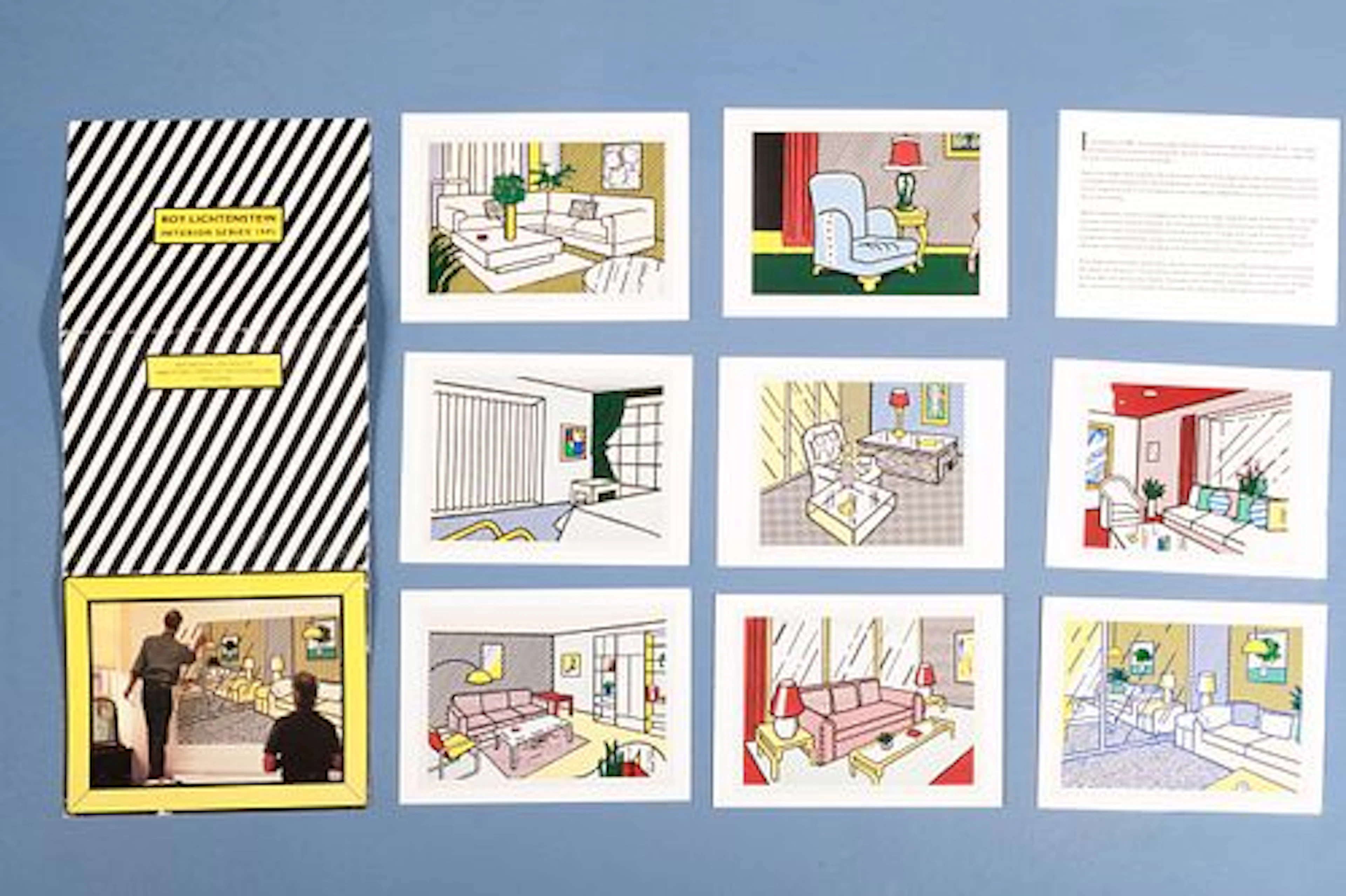 Roy Lichtenstein, 'Interiors' Sample Portfolio