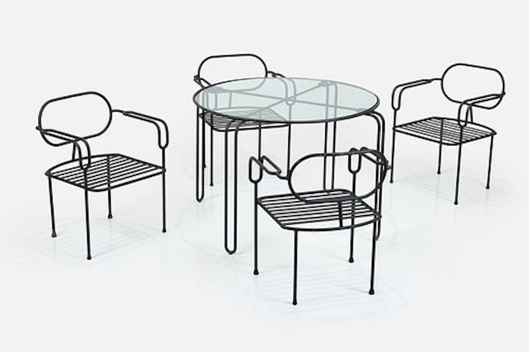 Shiro Kuramata Style, Dining Set (5)