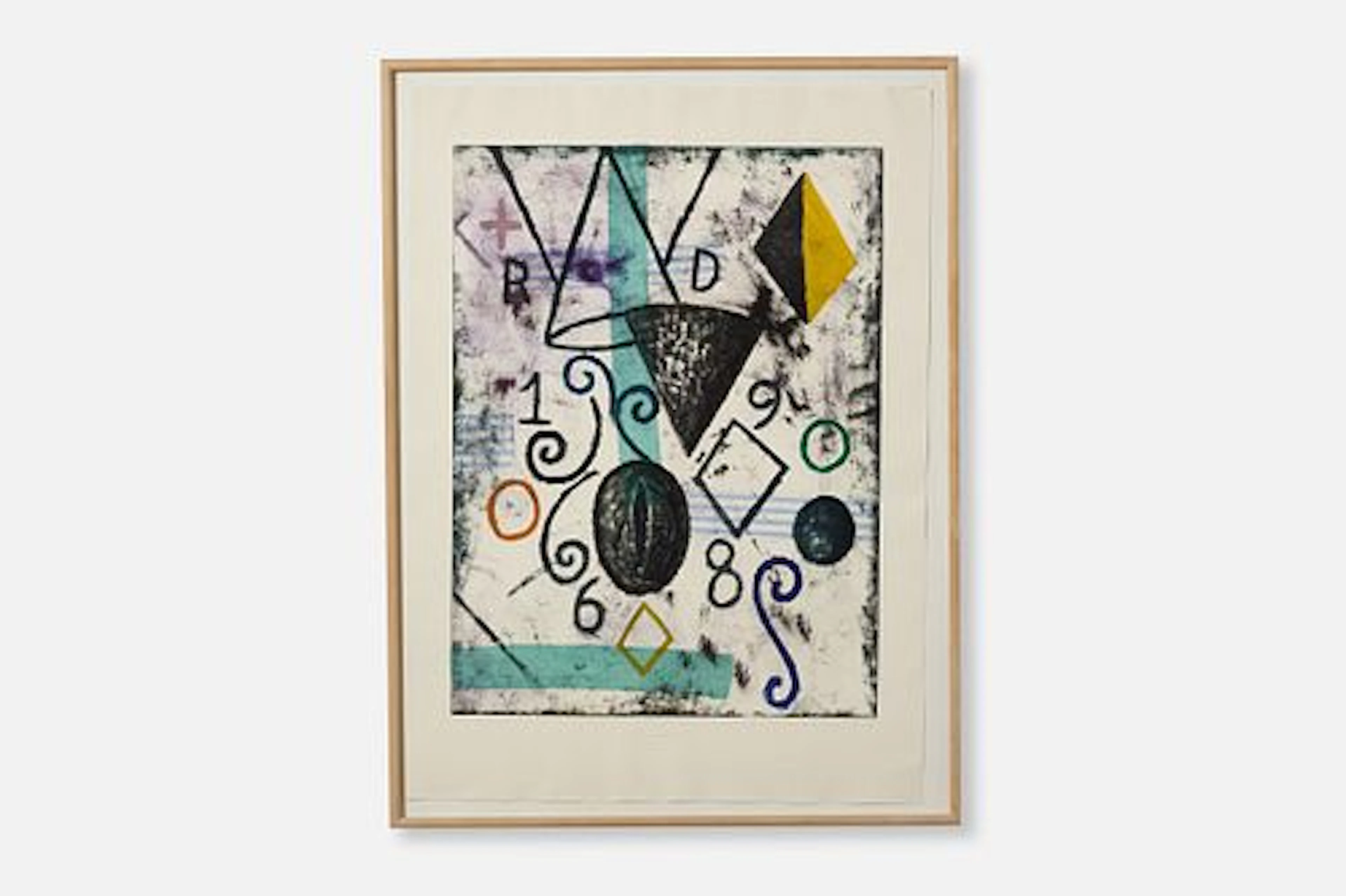 Dan Rizzie, Untitled Abstract Work on Paper