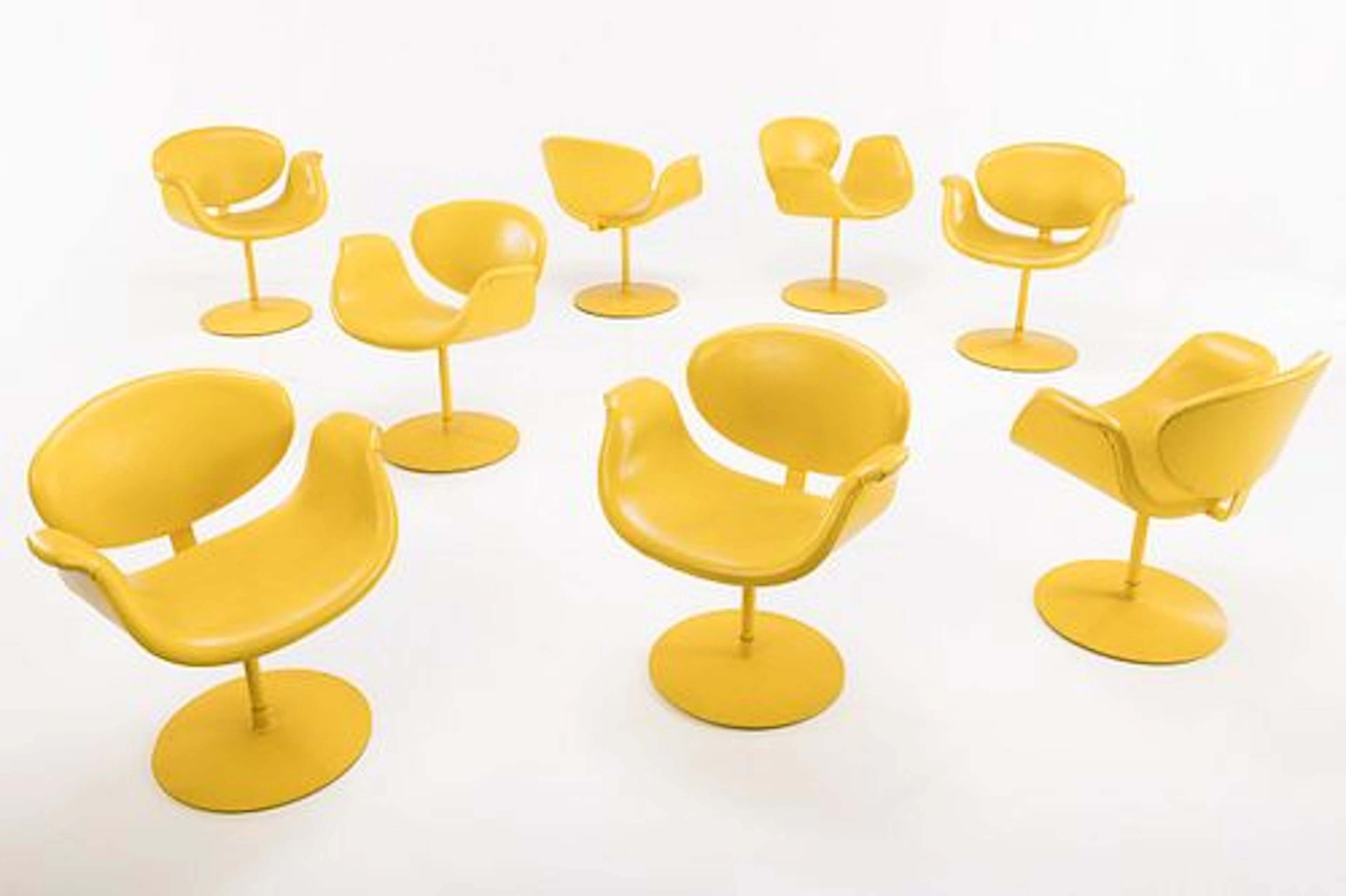 Pierre Paulin, 'Little Tulip' Chairs (8)