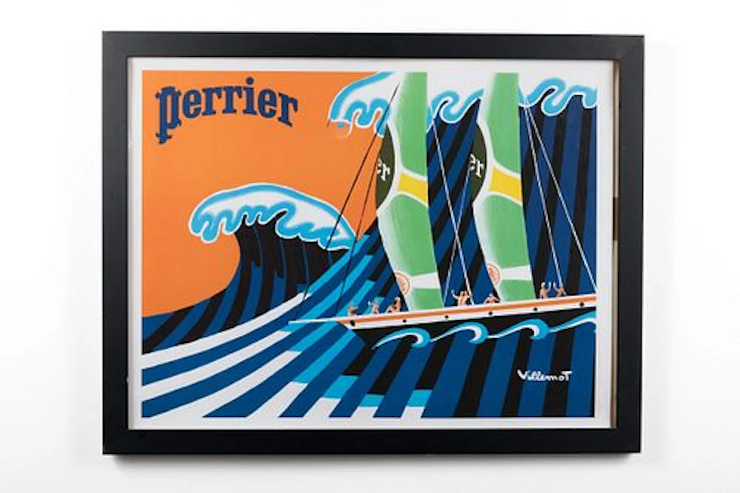 Bernard Villemot, Perrier Poster