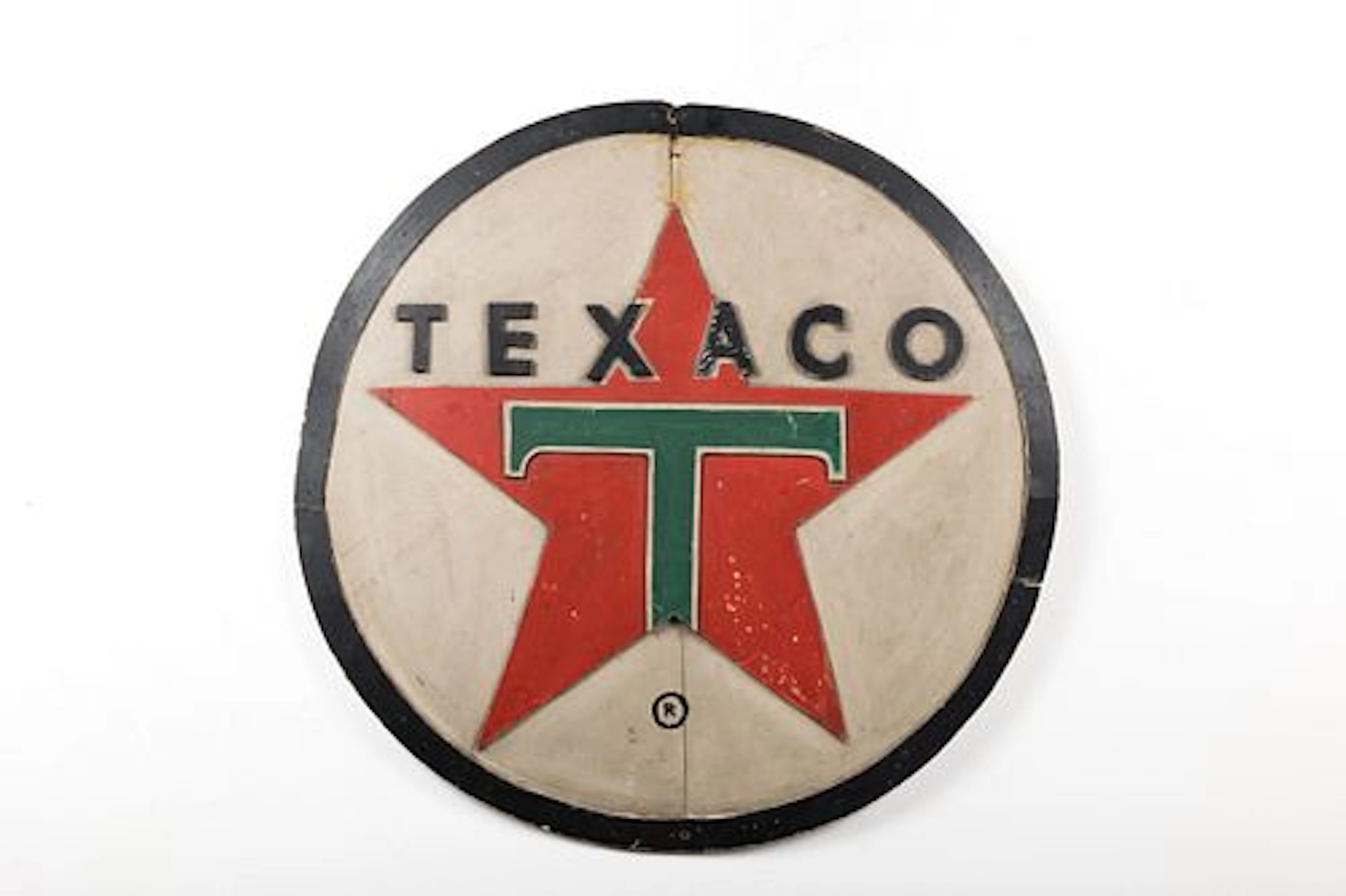 American, Texaco Sign