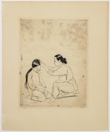 Emil ORLIK (1870–1932) - Two Chinese Women