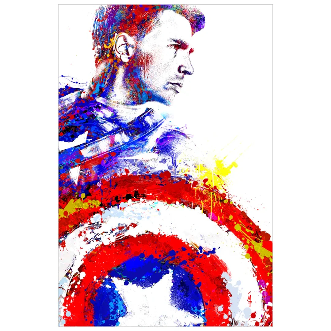 Michael Ferrari Chris Evans Captain America Limited Edition Comic
