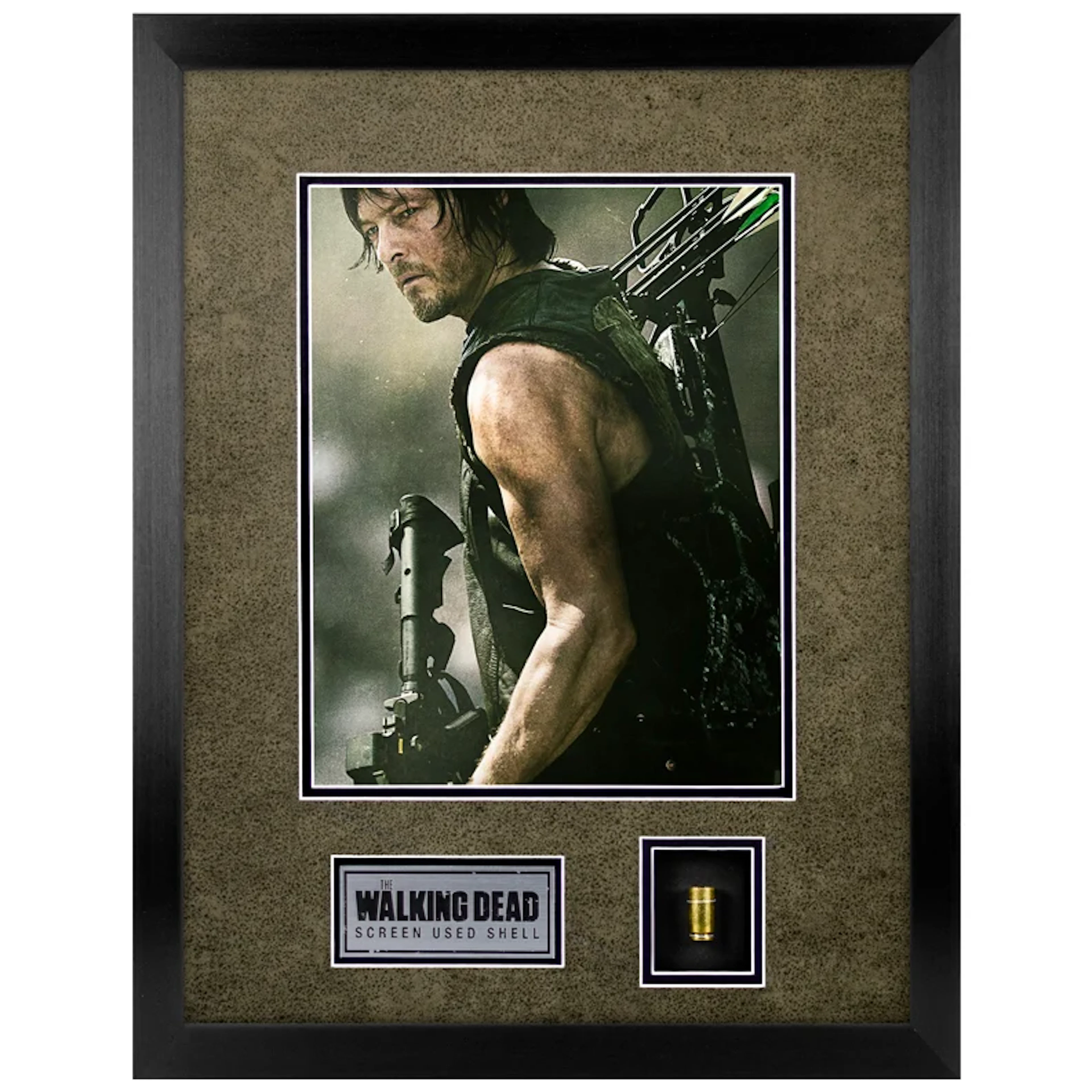 Norman Reedus The Walking Dead Screen Used Bullet Display with Letter