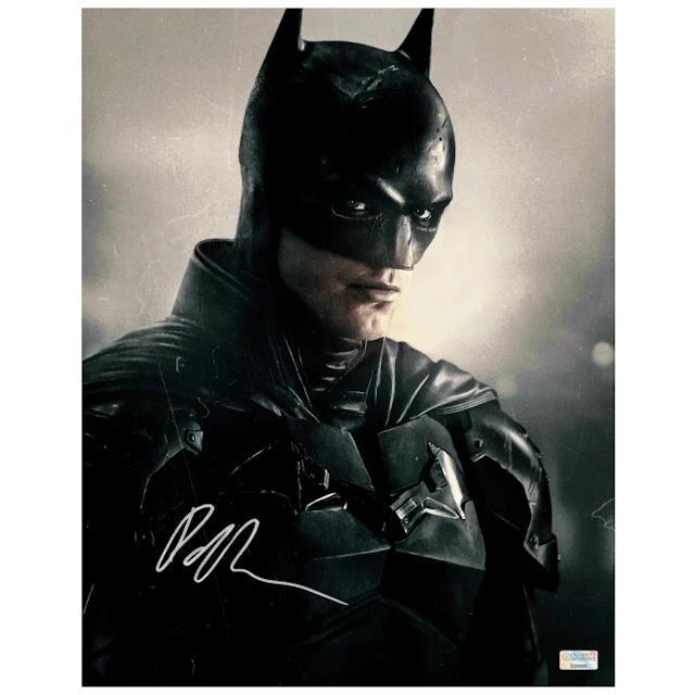 Robert Pattinson Autographed 2022 The Batman Vengeance 11x14 Photo