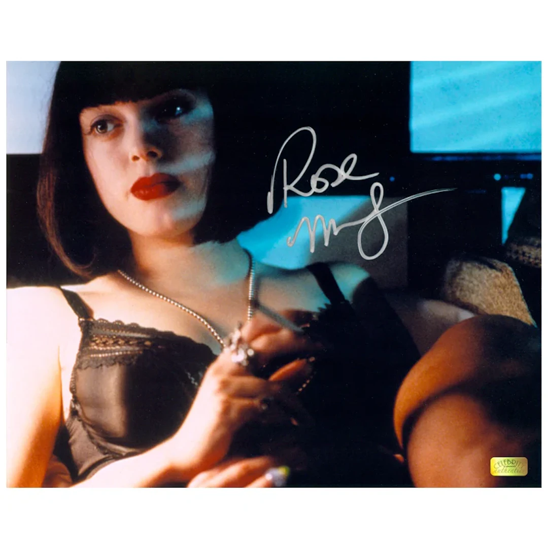 Rose McGowan Autographed The Doom Generation 8×10 Photo