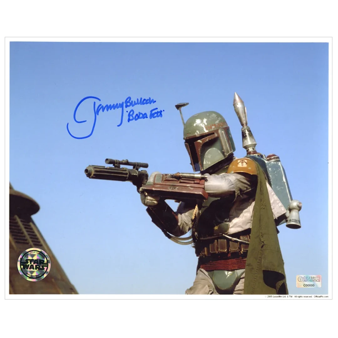 Jeremy Bulloch Autographed Star Wars: Return of the Jedi Boba Fett