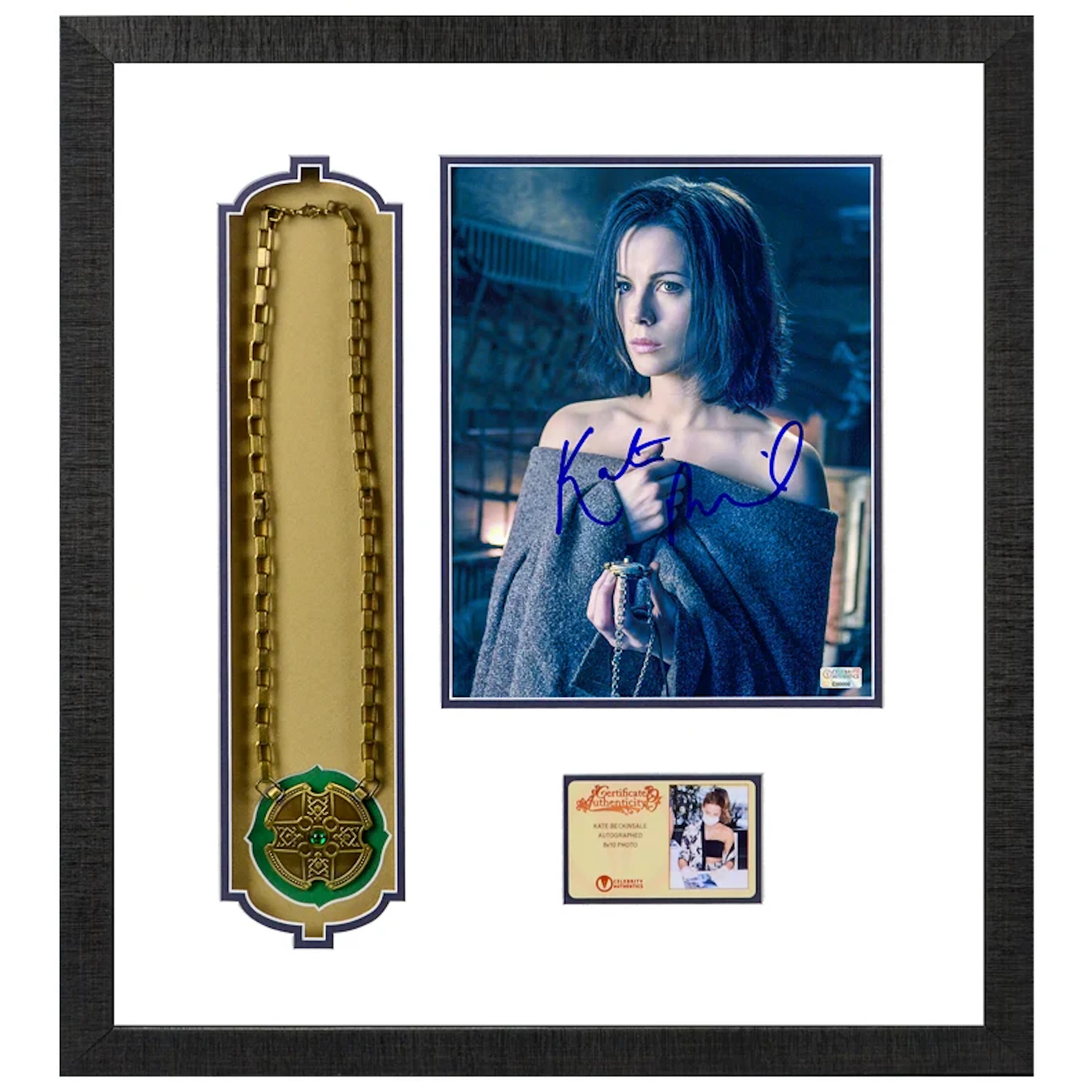 Kate Beckinsale Autographed Underworld Selene 8x10 Photo with Lucian’s