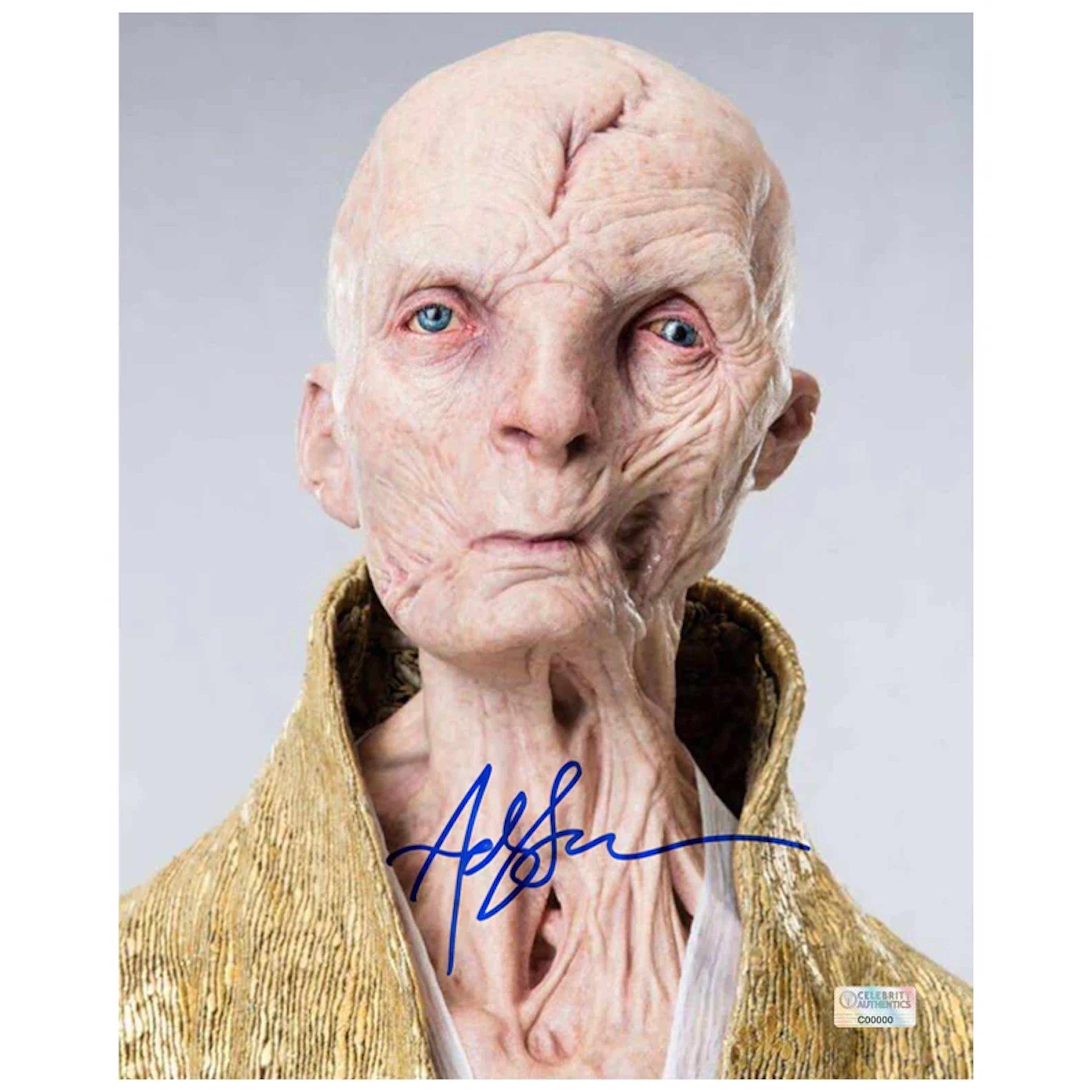 Andy Serkis Autographed Star Wars The Force Awakens Supreme Leader
