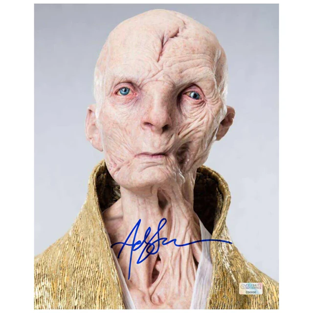 Andy Serkis Autographed Star Wars The Force Awakens Supreme Leader