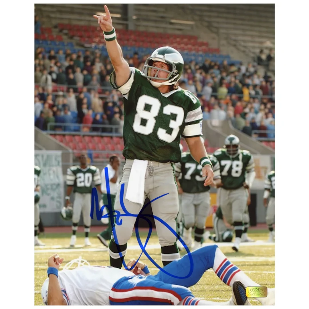 Mark Wahlberg Autographed Invincible Pointing 8x10 Photo