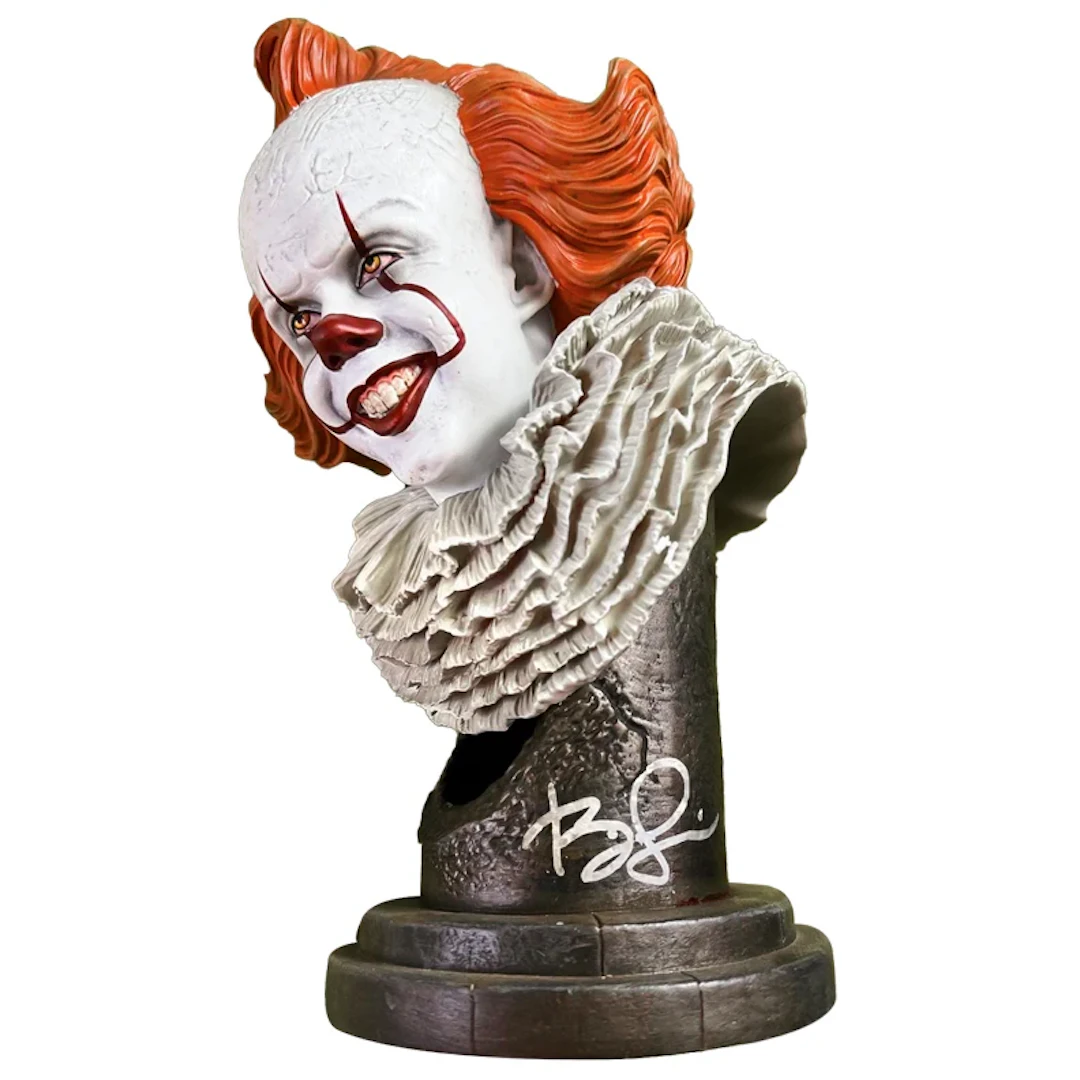 Bill Skarsgard Autographed Legends in 3-Dimensions IT Pennywise 1:2